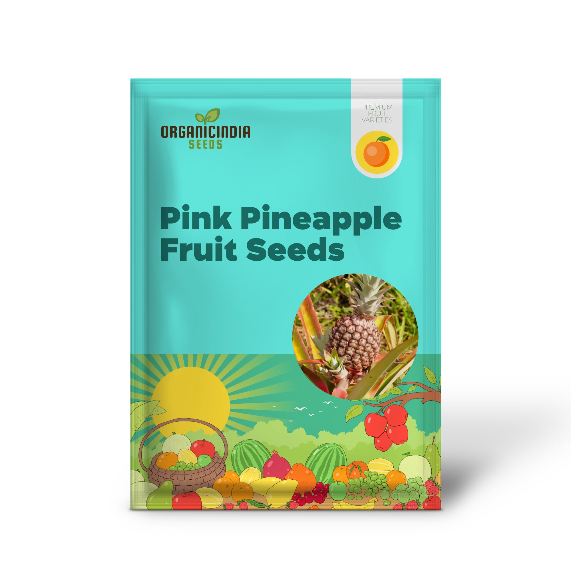 Pink Pineapple Fruit Seeds for Planting, Enhance Your Garden with Exotic Fruit Seeds