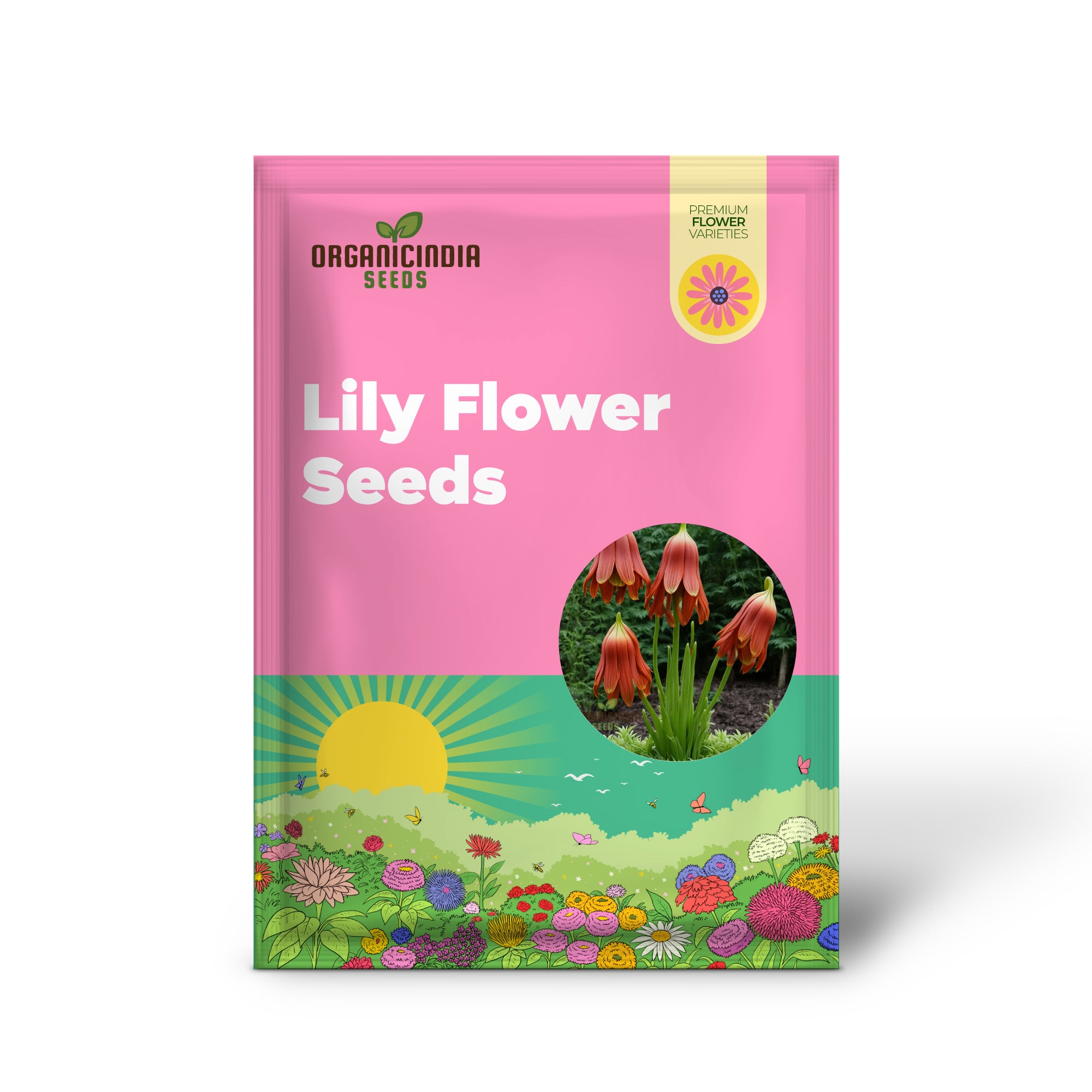 Red Lily Flower Seeds Elevate Your Gardening Experience with Majestic, Regal Blooms