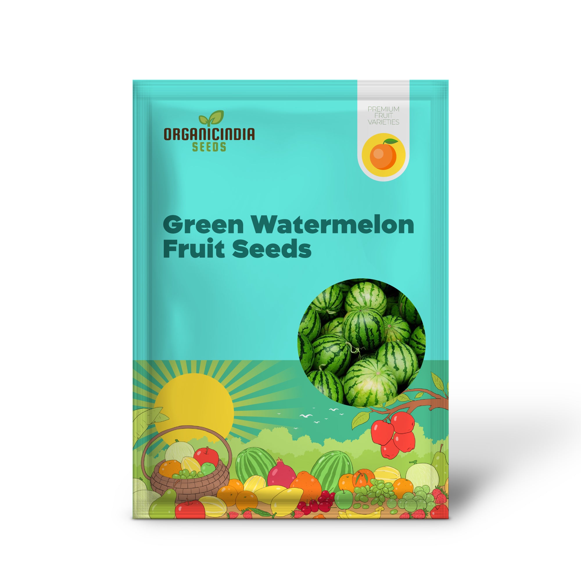 Green Watermelon Seeds for Planting, Cultivate Your Garden with Fresh and Juicy Fruit Seeds