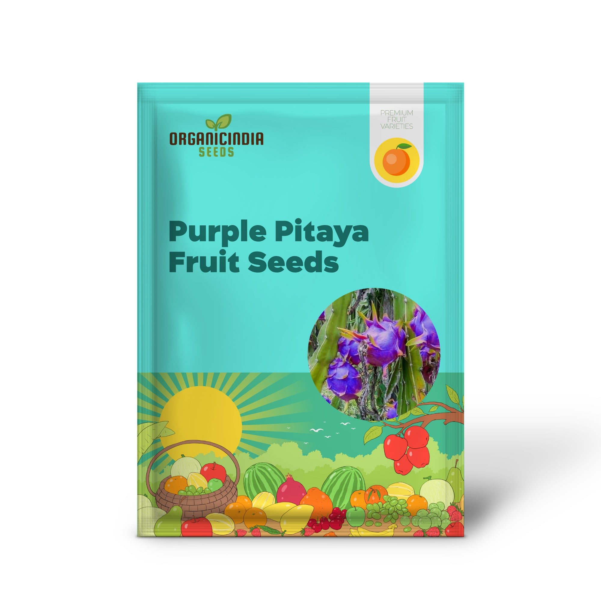 Purple Pitaya Fruit Seeds for Planting, Cultivate Exotic Dragon Fruit in Your Garden