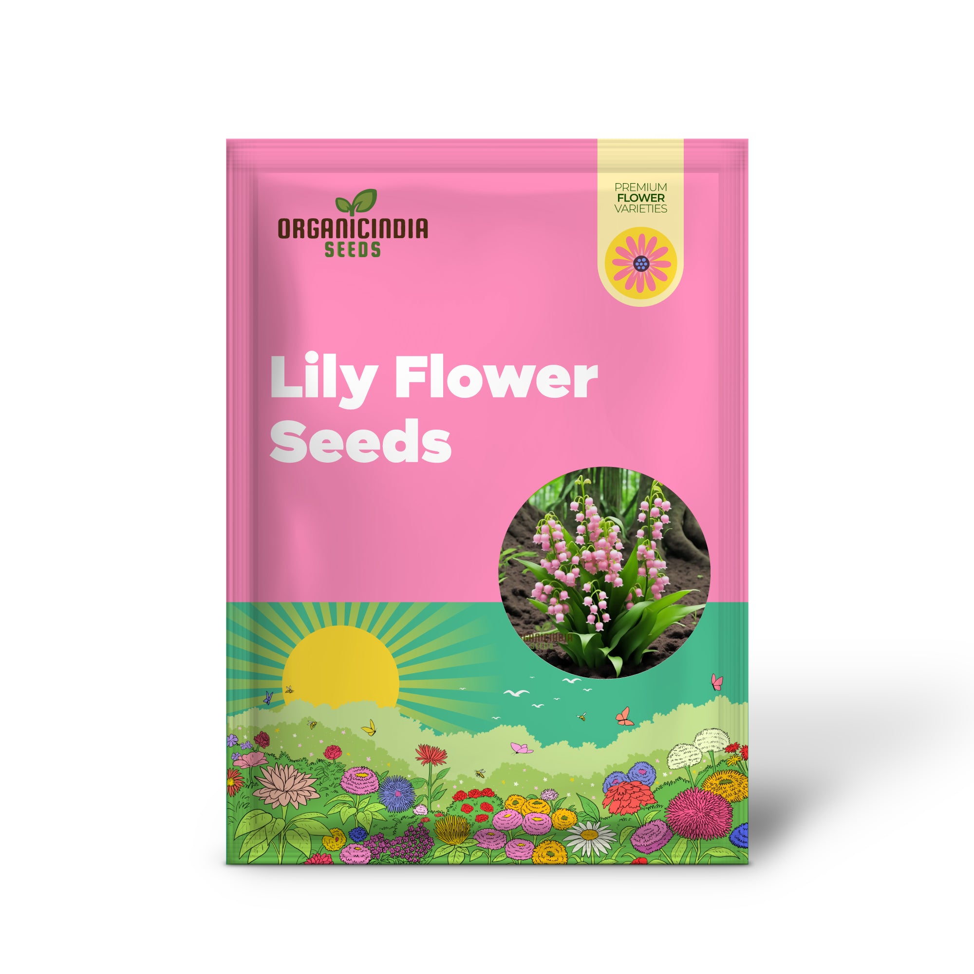 Lily of the Valley Seeds, Pink Lily Flower Seeds