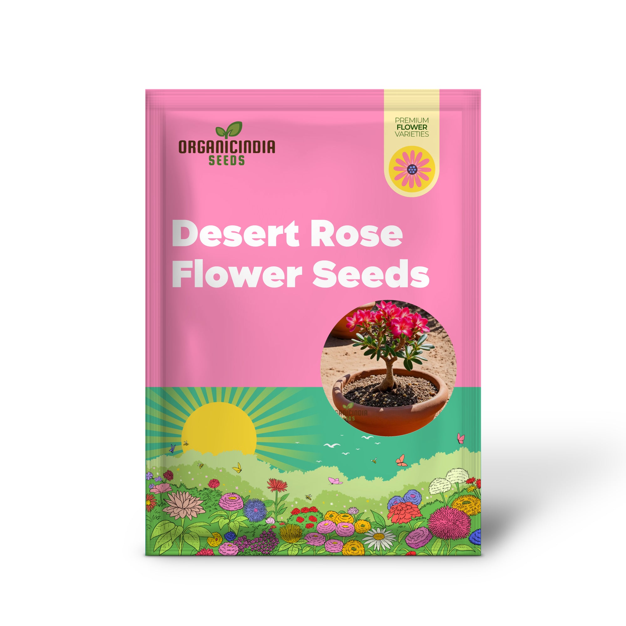 Mixed Color Desert Rose Flower Seeds for Planting