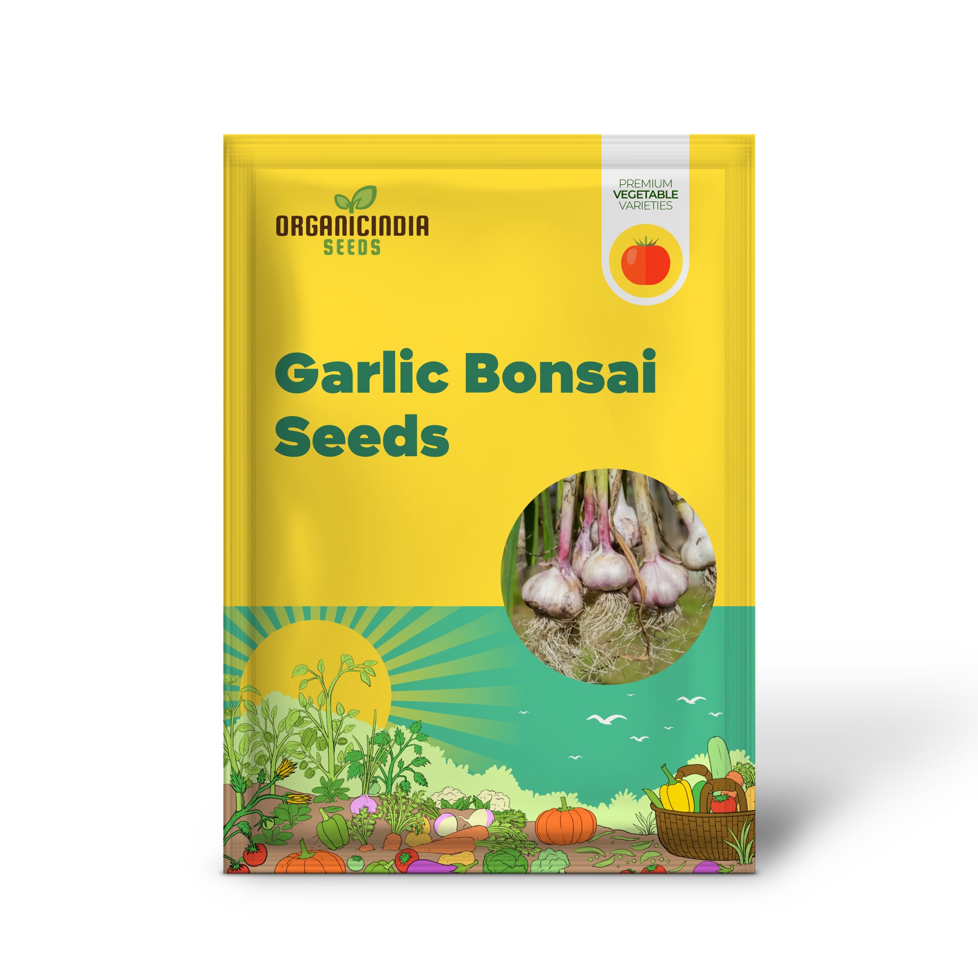 Garlic Bonsai vegetable seeds, Rare Onions Red Healthy Vegetable Seeds For Planting