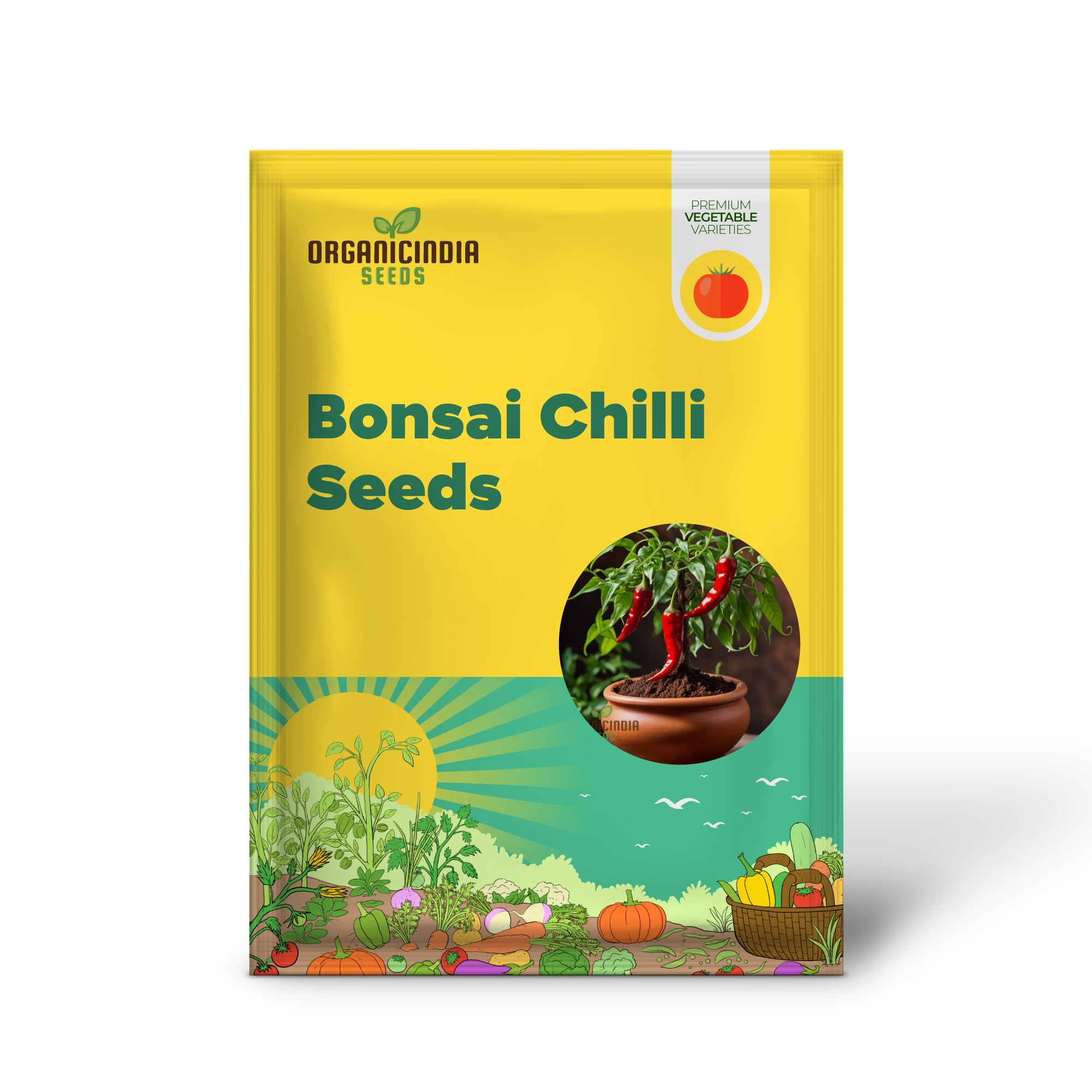 Bonsai Chilli Vegetable Seeds, Trinidad Moraga Scorpion Worlds Hottest Planting Seeds