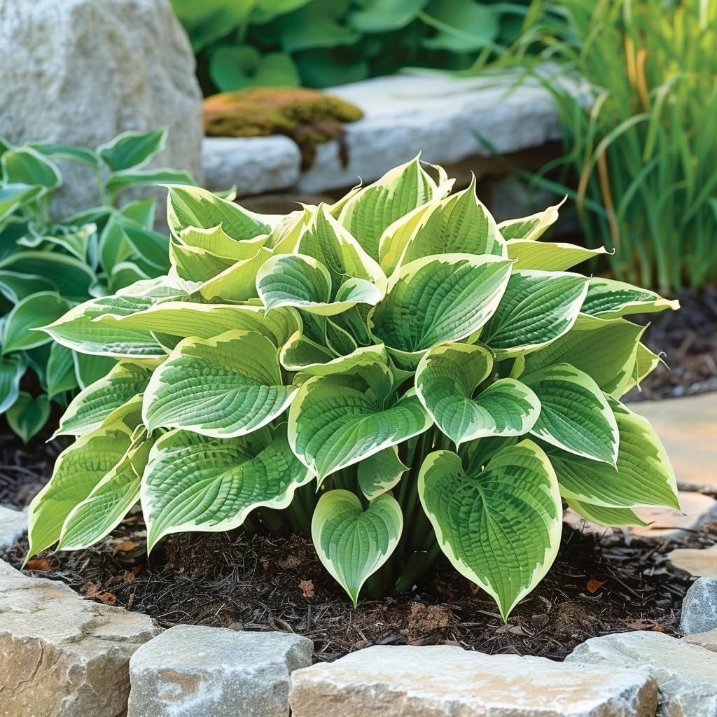 Mixed Hosta & Lily Perennial Flower Seeds – White Lace & Colorful Varieties for DIY Home Garden Ground Cover Planting