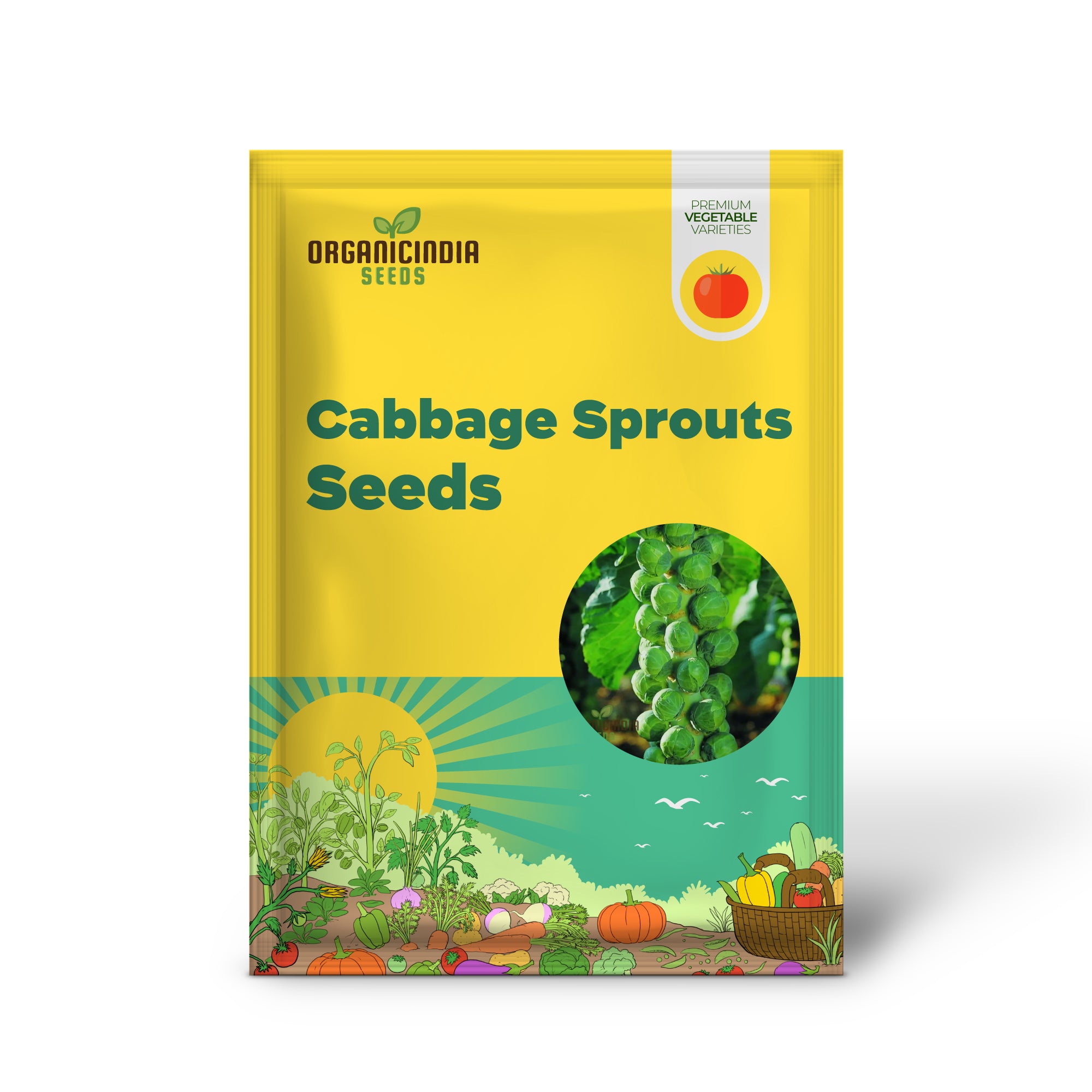 Embrace Nature's Bounty - Cultivate Tender Cabbage Sprouts from Seed to Plate