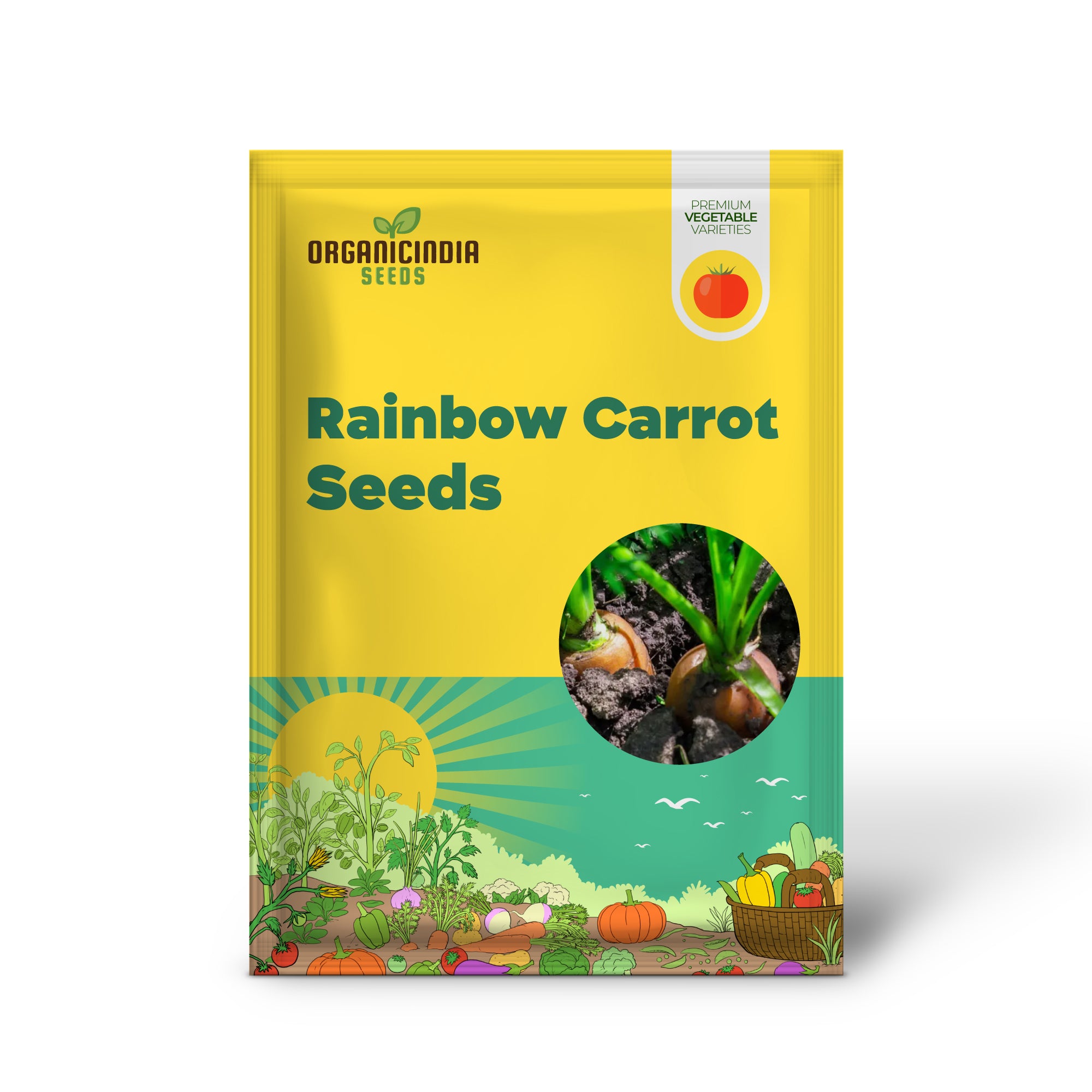 Begeben Sie sich auf eine farbenfrohe Reise mit Rainbow Carrot-Gemüsesamen, Pflanzen und Gartenarbeit für kräftige Ernten