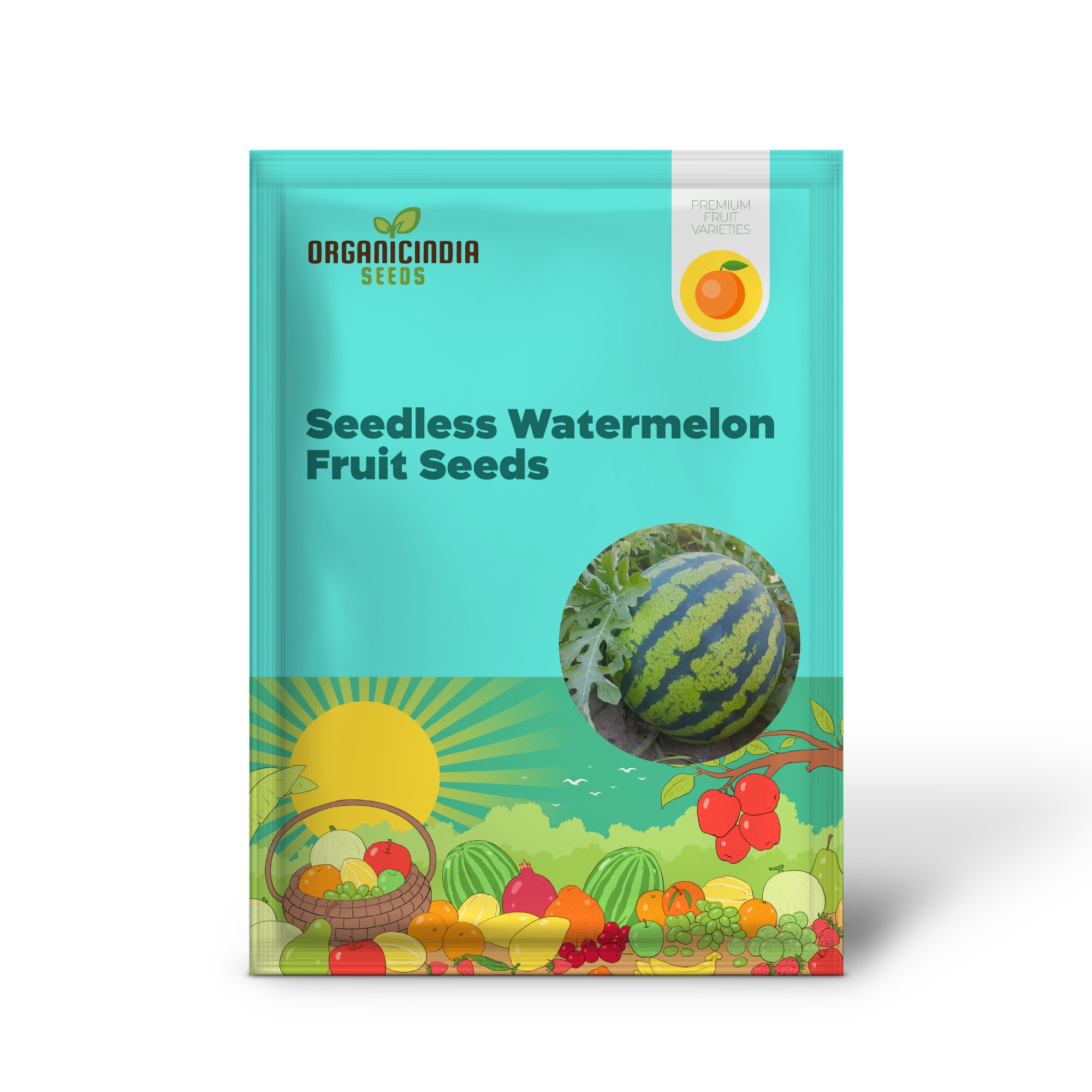 Organic Seedless Watermelon Fruit Seeds for Bountiful Gardening Delights: Grow Your Own Juicy Harvest