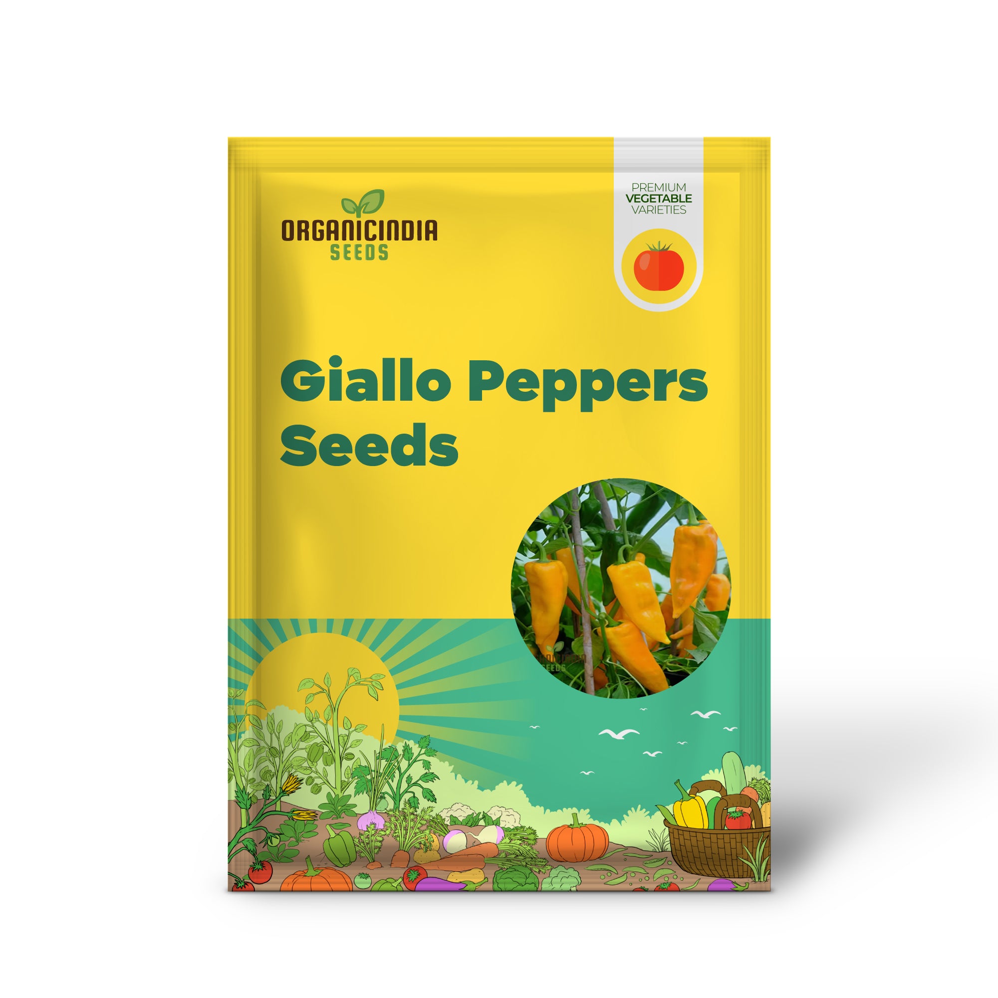 Golden Sweetness: Planting and Growing Organic Corno Di Toro Giallo Peppers for a Vibrant and Flavorful Vegetable Garden