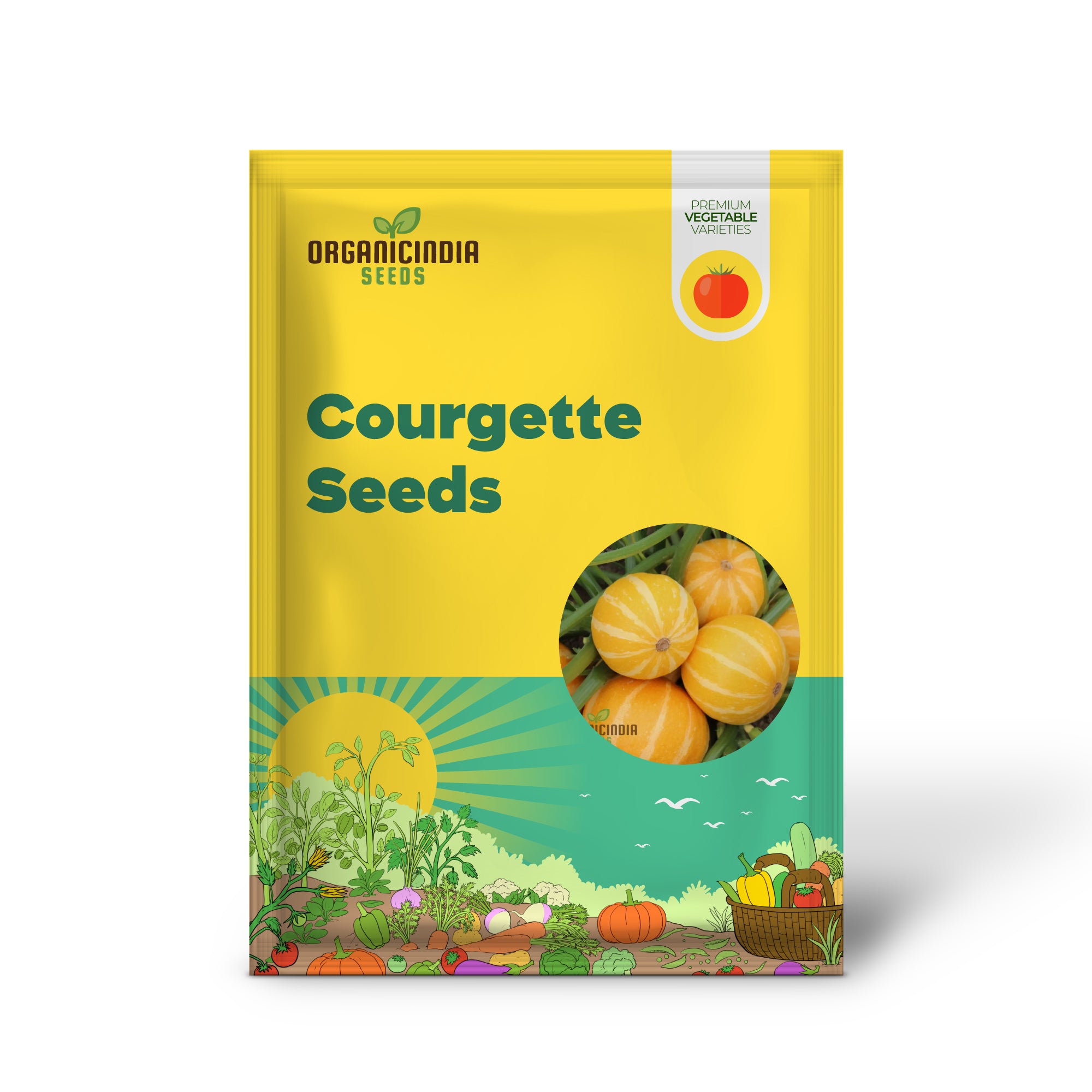 Summer Holiday Courgette Seeds - Abundant and Flavorful Zucchini for Warm-Weather Gardens