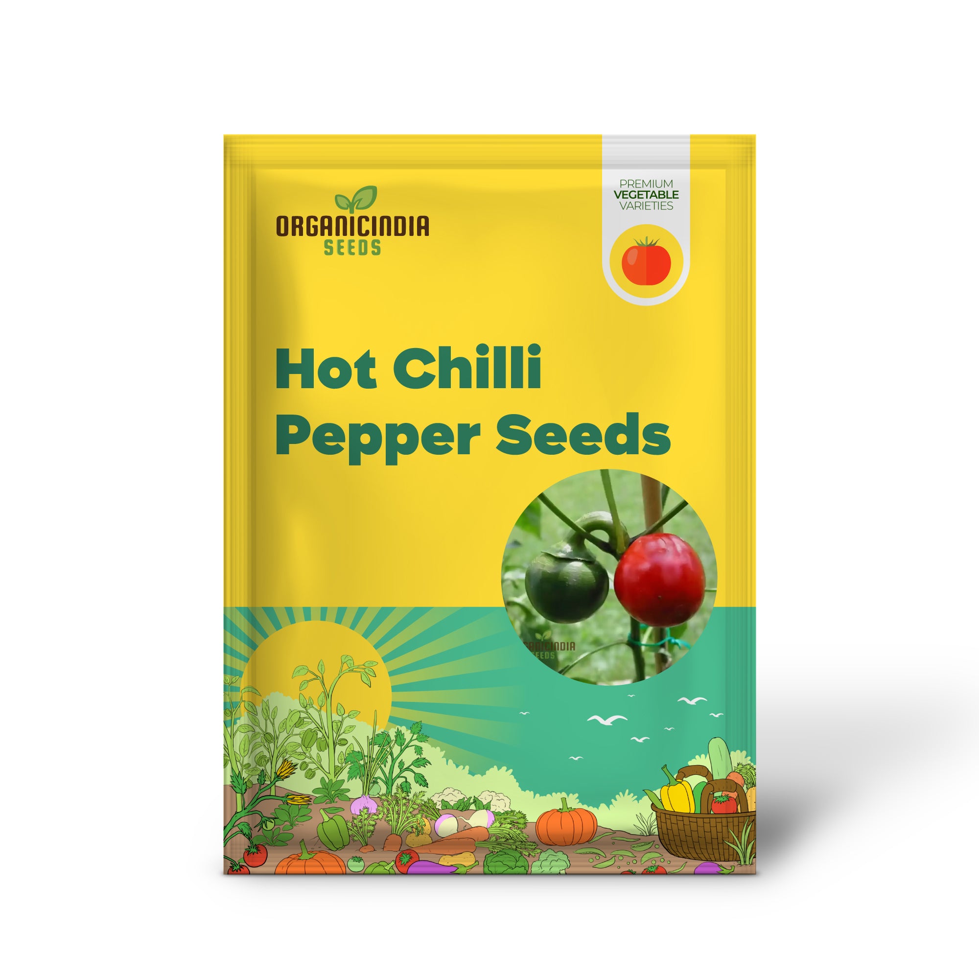 Vegetable Gardening with Hot Chilli Pepper 'Large Red Cherry', A Comprehensive Guide to Planting and Growing Spicy Red Cherry Pepper Seeds