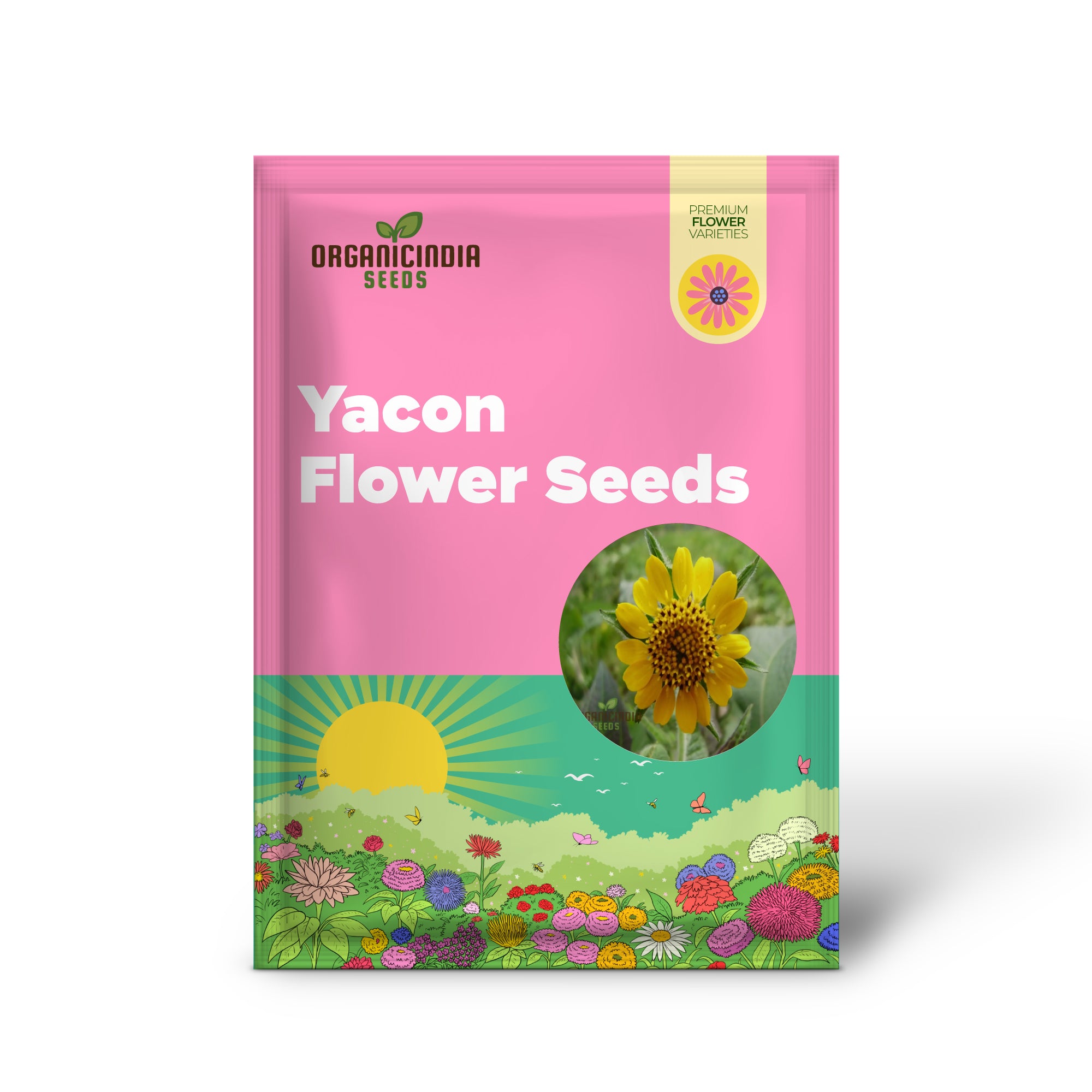 Graines de fleurs Yacon pour votre voyage de jardinage, graines de qualité supérieure pour planter des fleurs