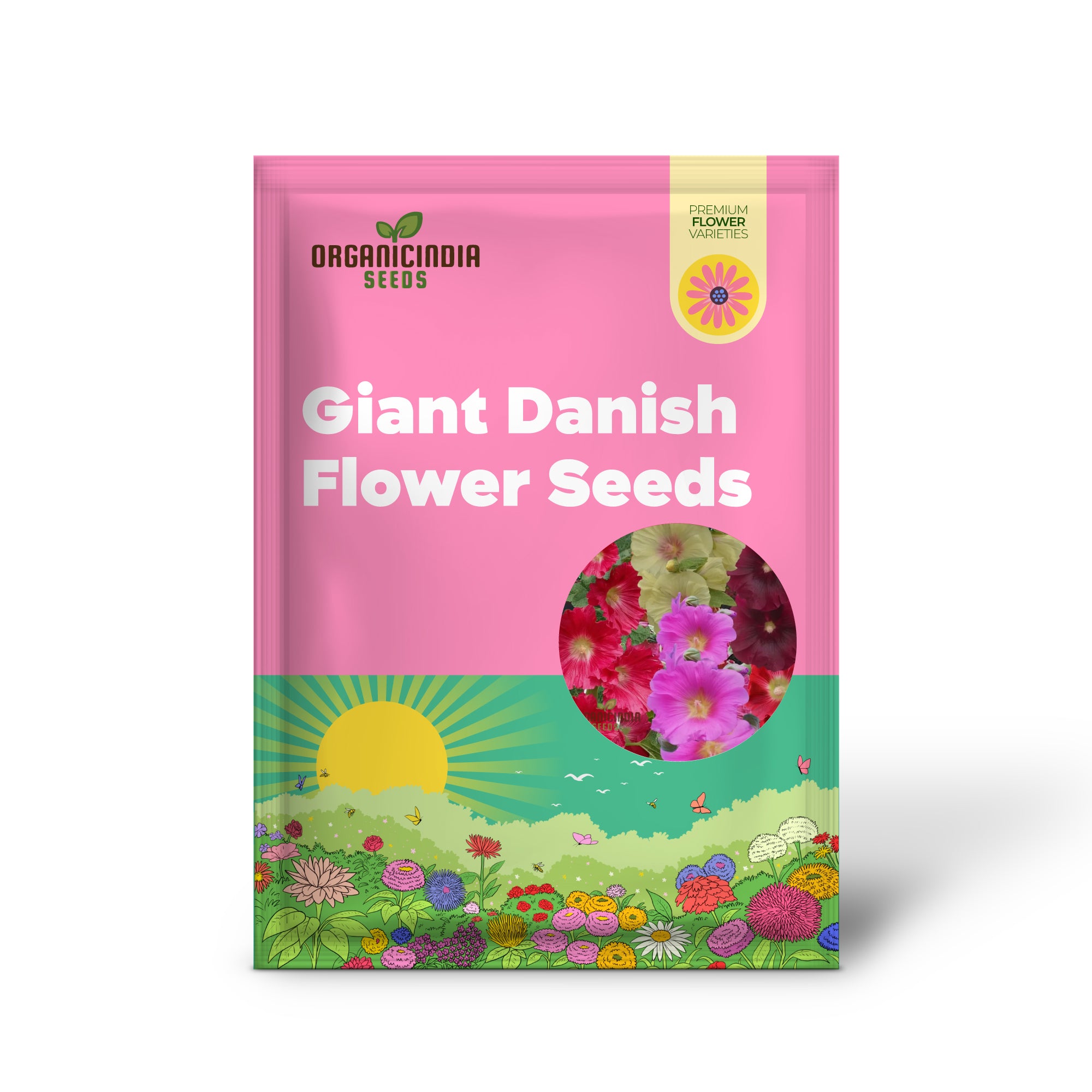 Giant Danish Mix Flower Seeds - Stunning Variety for Breathtaking Garden Displays