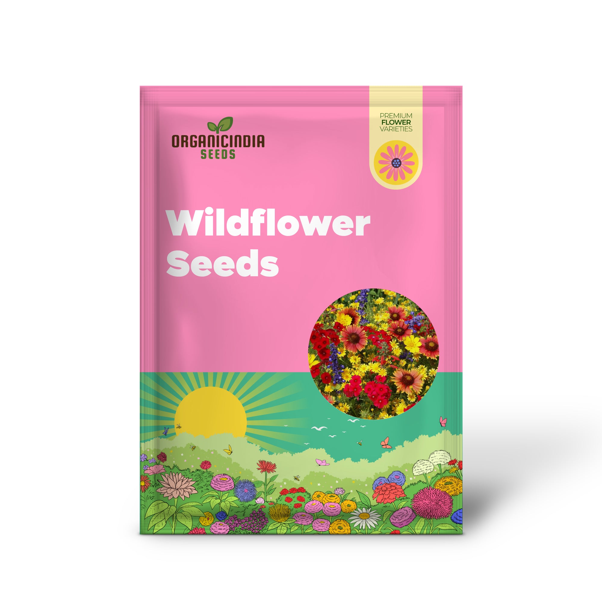 Mixed Wildflower Seeds for Vibrant Gardening Enthusiasts: Enhance Your Garden with Nature's Diversity