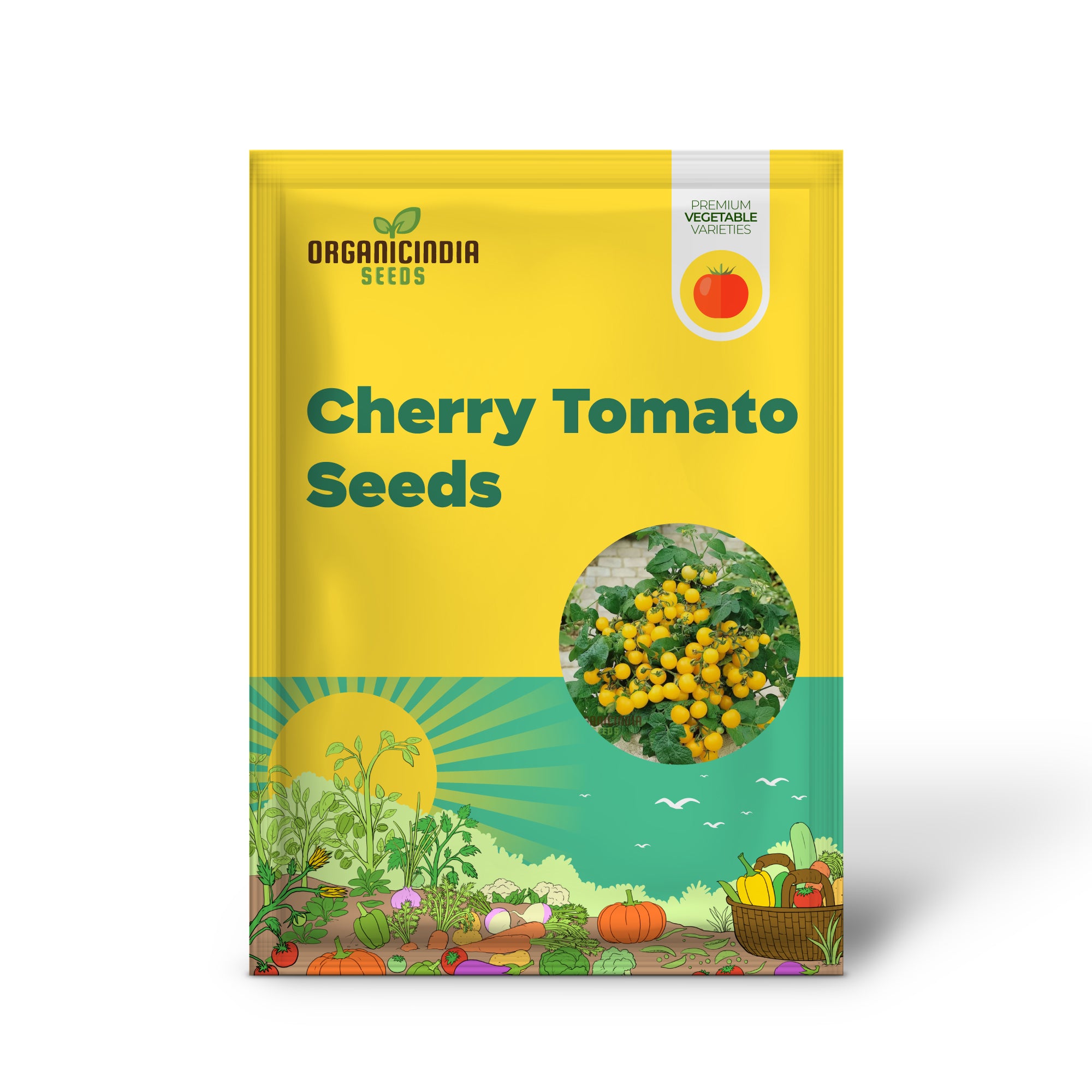 Yellow Cherry Tomato Vegetable Seeds Growing Golden Delights, A Comprehensive Guide to Planting and Gardening