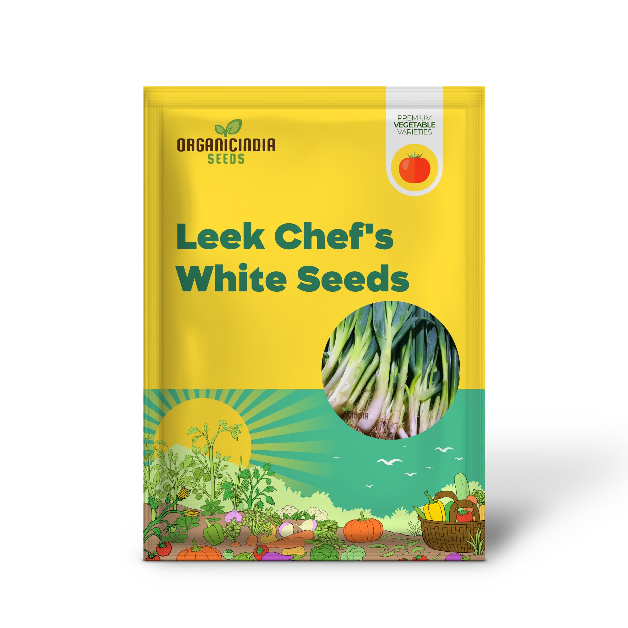 Leek Chef's White Seeds or Zinnia Imported Flower Seeds for Gardening Enthusiasts: High-Quality Seeds for Bountiful Harvests