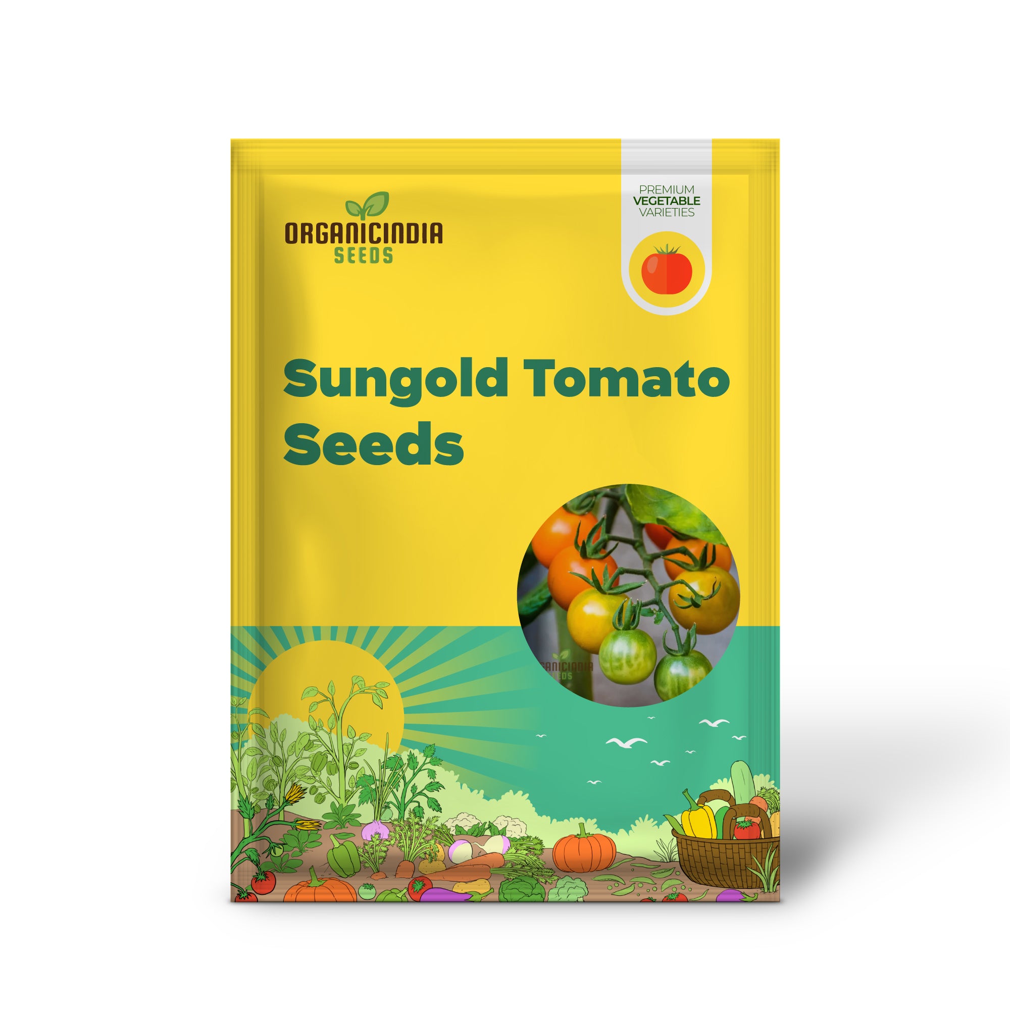 Sungold Tomato Seeds - Sweet and Flavorful Cherry Tomatoes for Your Garden