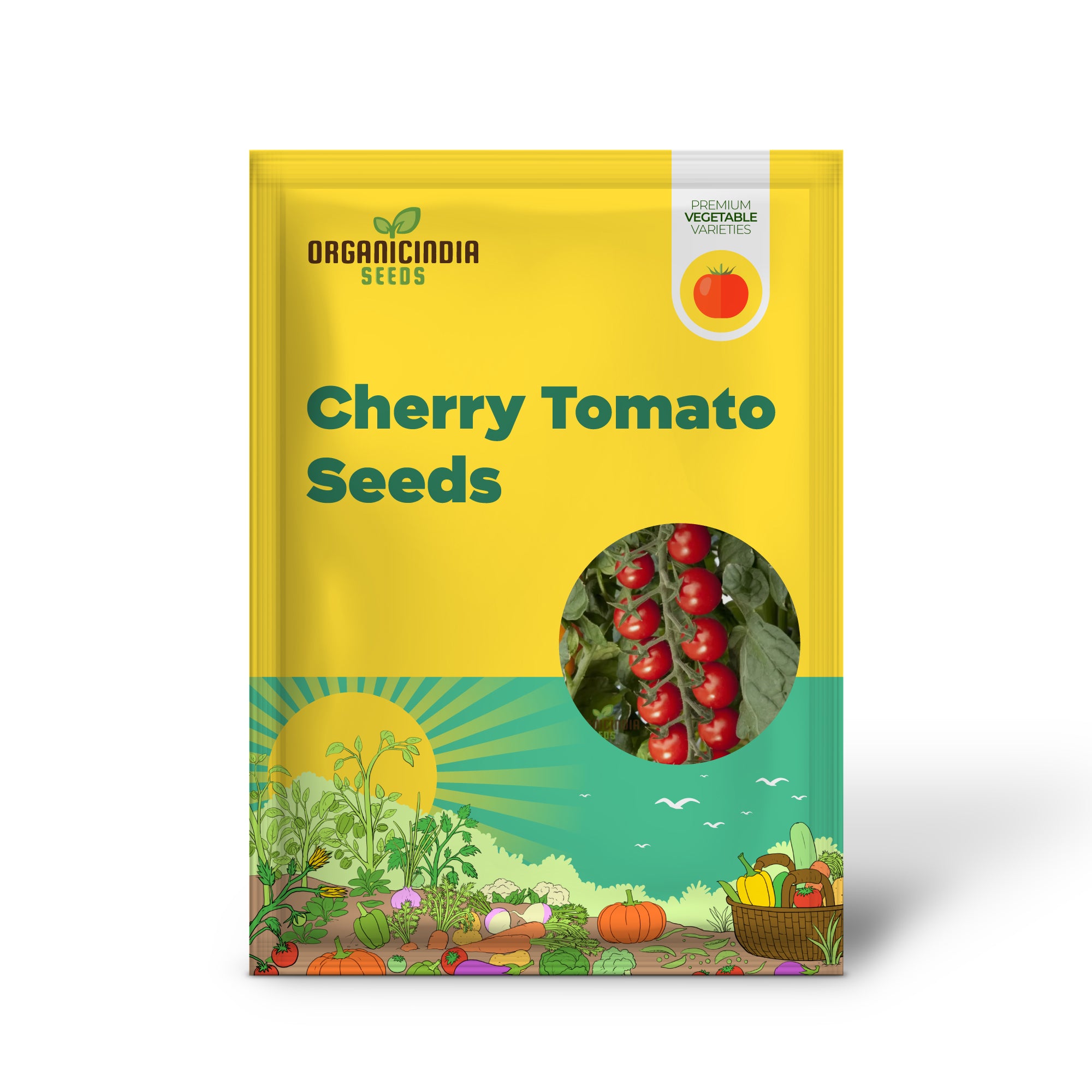 Sugar Gloss Cherry Tomato Seeds - Sweet and Shiny Cherry Tomatoes for Your Garden