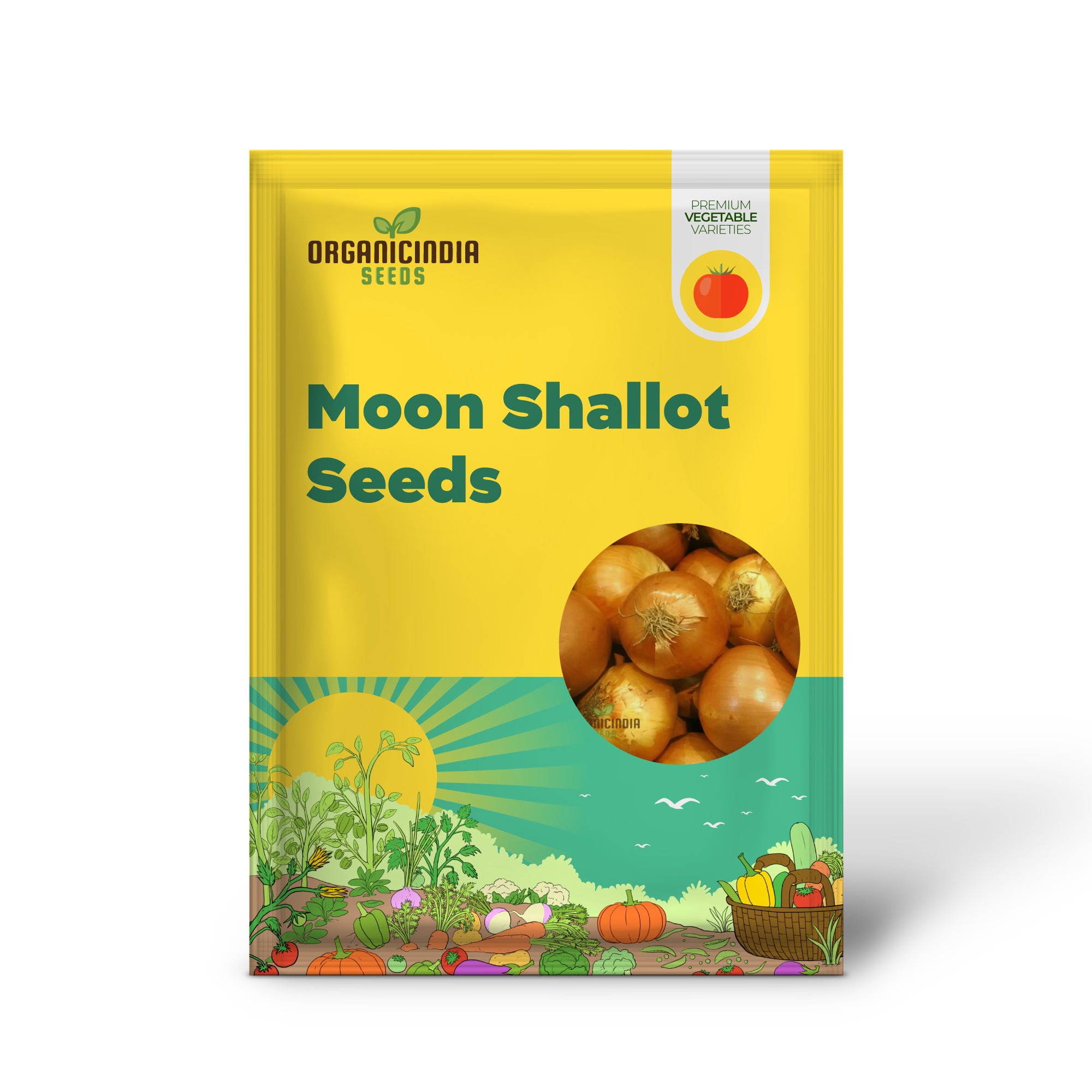 Yellow Moon Schalotten Samen-Sets zum Anpflanzen. Erweitern Sie Ihr Gartenerlebnis mit Samen in Premiumqualität.