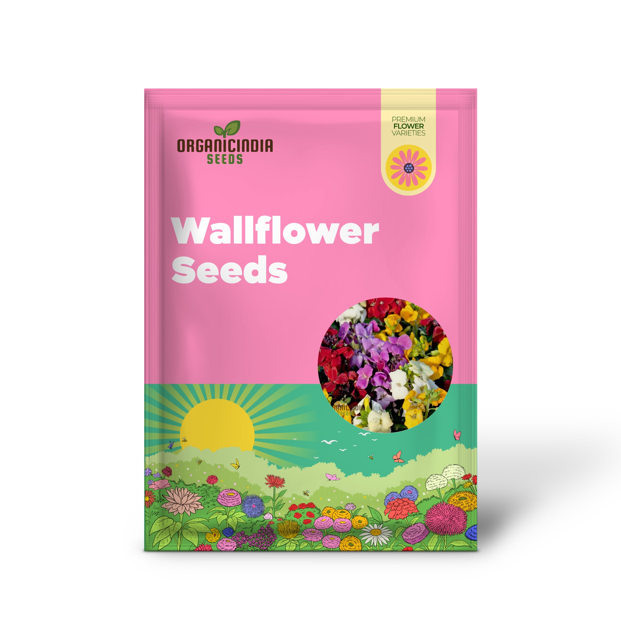 Wallflower Seeds Sugar Rush Mixed ,Elevate Your Gardening Experience with a Delightful Burst of Fragrant Blooms!