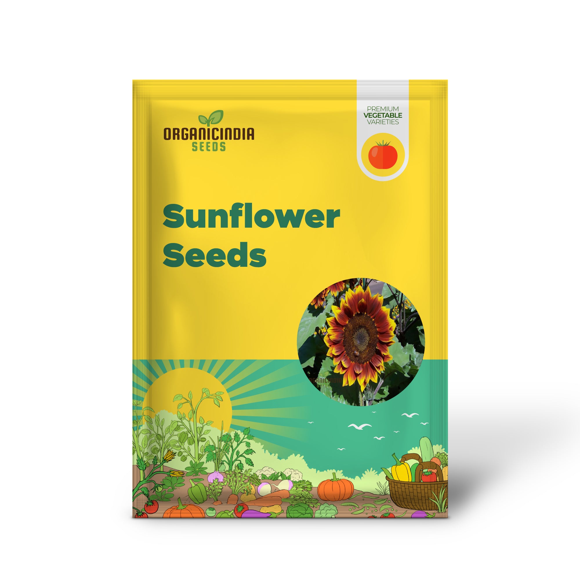 Sunflower Seeds - Ruby Passion â€“ Elevate Your Gardening with Bold, Vibrant Blooms!