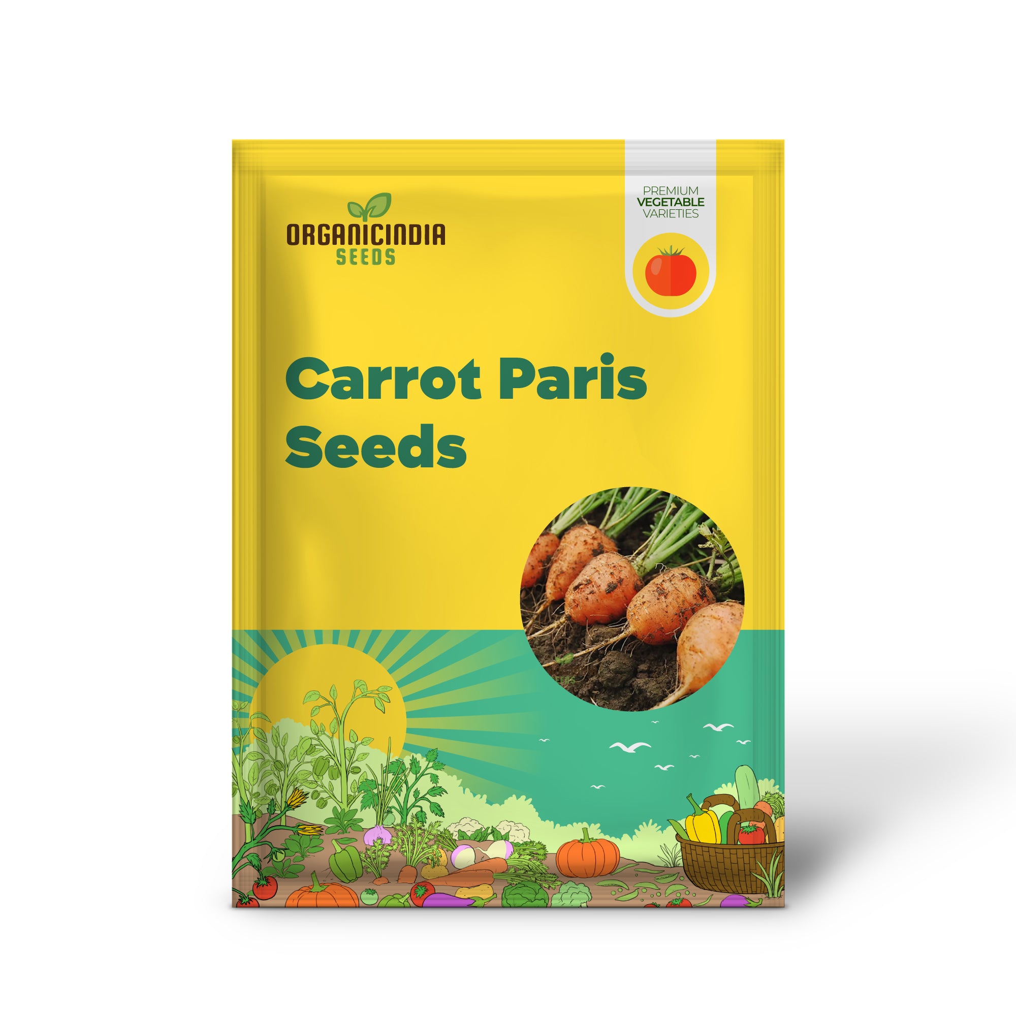 Graines de légumes de carotte de Paris, cultivez des carottes sucrées et savoureuses avec des conseils d'experts sur la culture de la graine à la récolte