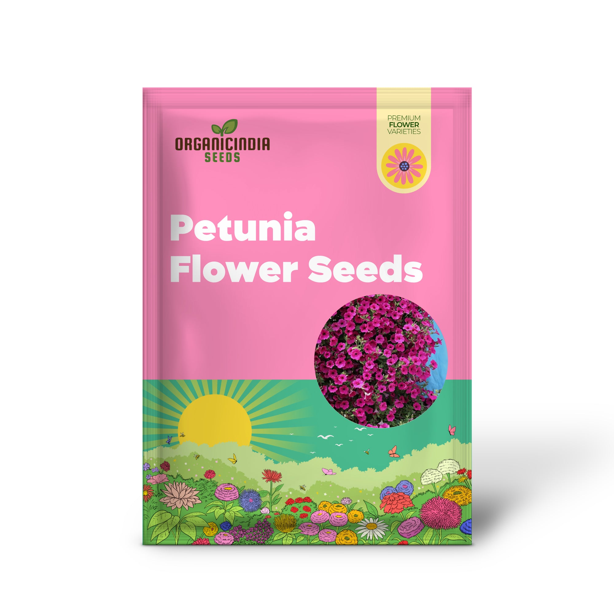 Purple Velvet Petunia Flower Seeds for Gardening And Planting