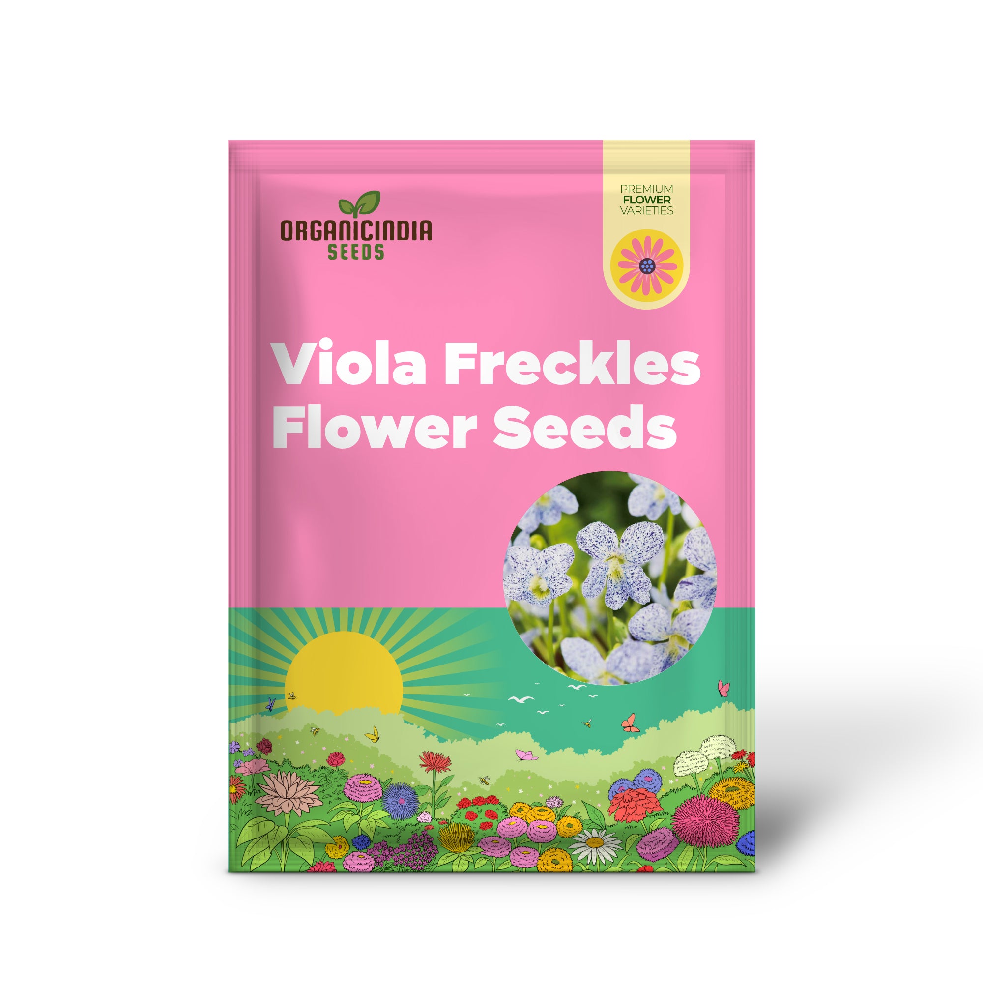 Viola Freckles Blumensamen zum Anpflanzen: Gartenfreuden zum Kultivieren von Schönheit und Freude in Ihrem Outdoor-Paradies