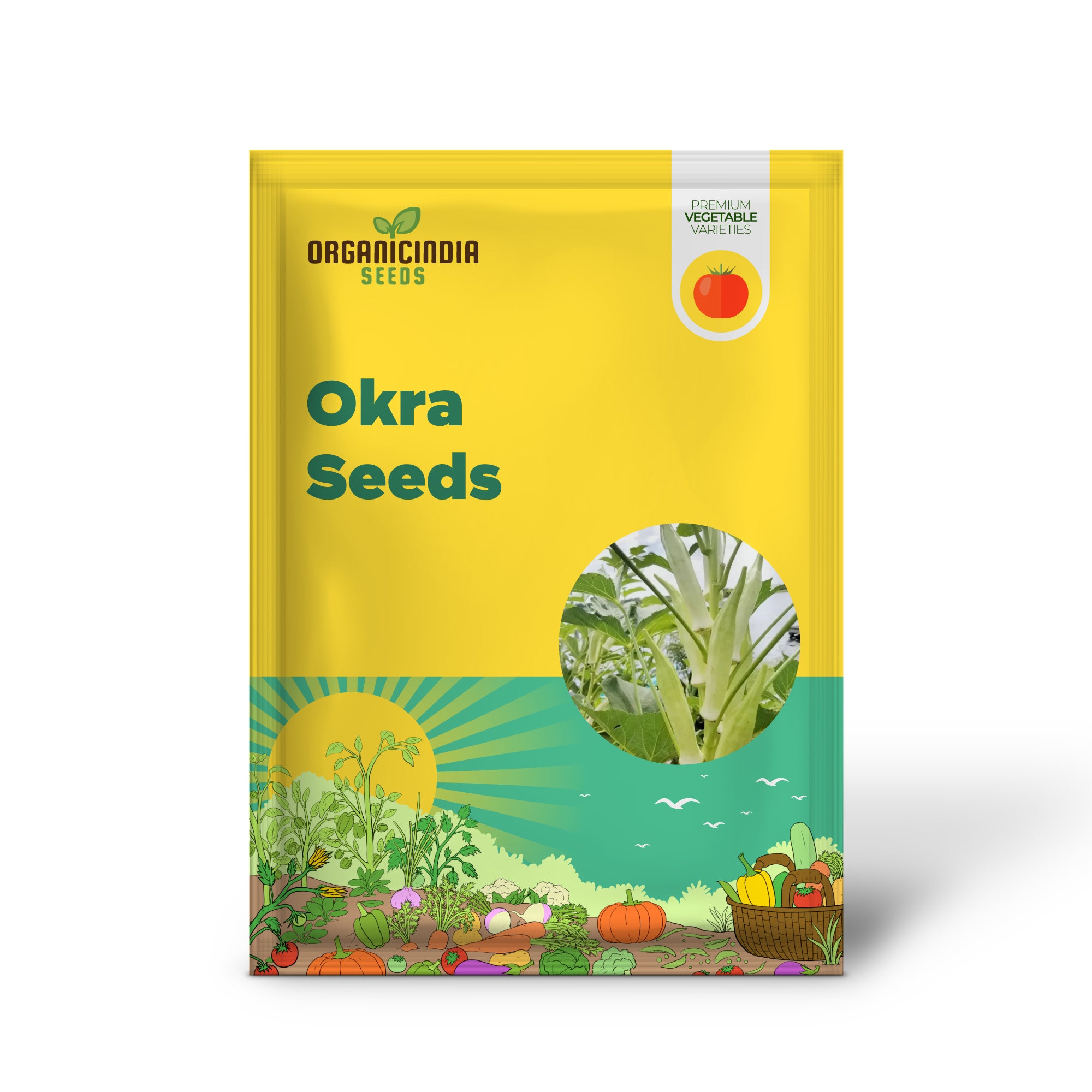 Okra, Silver Queen Vegetable Seeds, Growing Flavorful Harvests with Expert Planting and Gardening