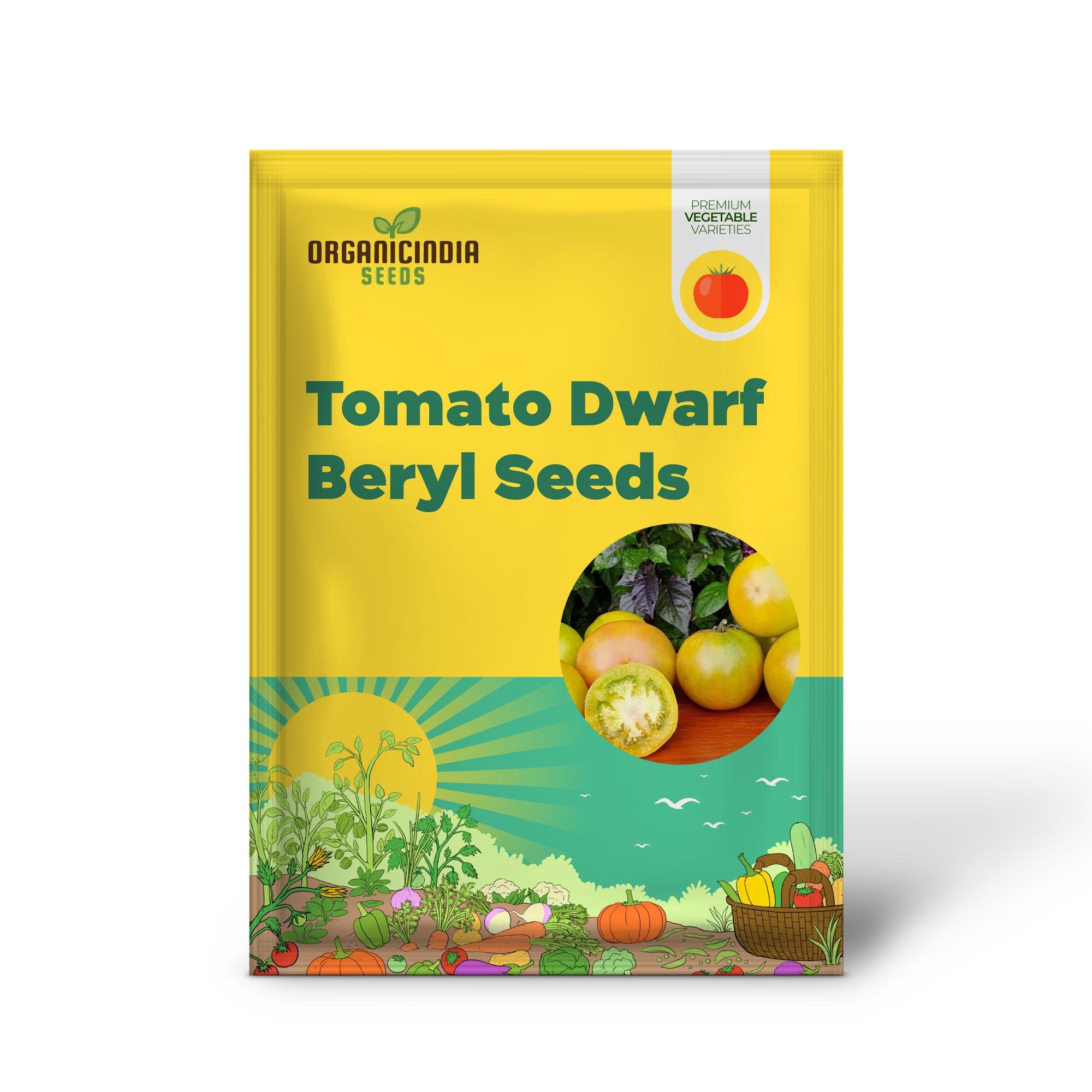 TOMATO DWARF BERYL BEAUTY Seeds for Your Garden | Buy Gardening Seeds Online