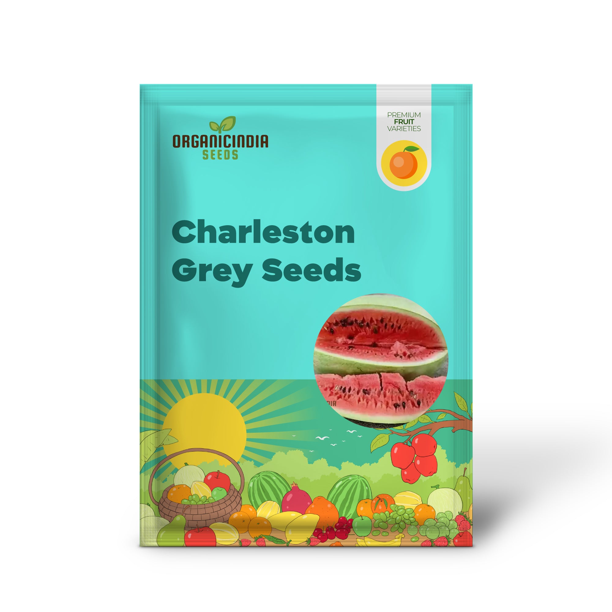 Charleston Grey Seeds for Bountiful Harvest | Perfect for Home Gardening Enthusiasts | Premium Quality Seeds for a Sweet and Juicy Watermelon Crop