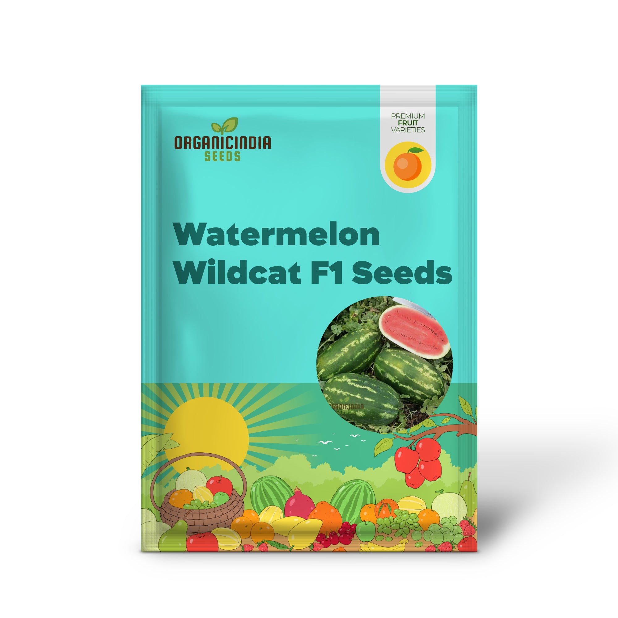 Pastèque - Graines Wildcat F1 pour la plantation et le jardinage - Graines de qualité supérieure pour la culture à la maison et au jardin