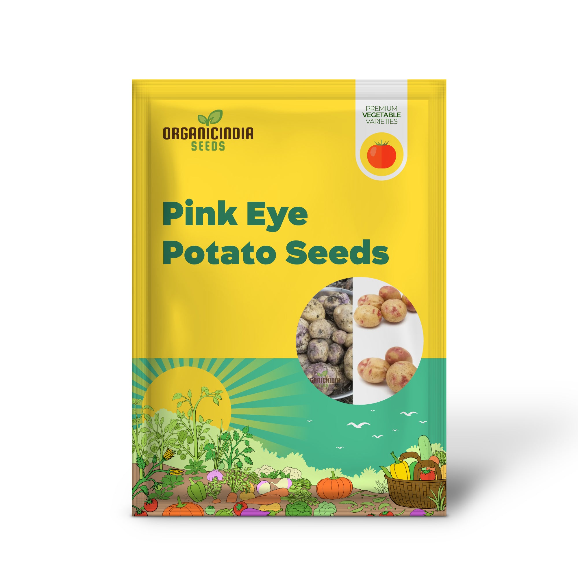 Seed Potato - Pink Eye | Quality Seeds for Planting, Gardening Excellence