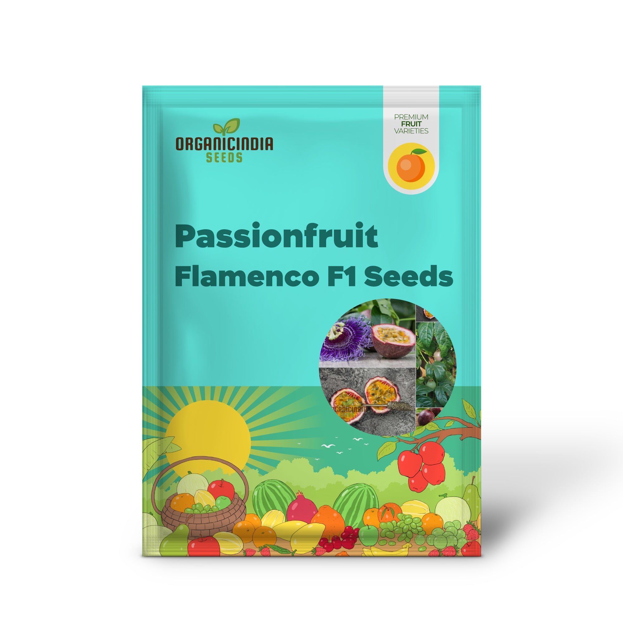 Passionfruit - Red Flamenco F1 Seeds, Premium Seeds for Planting Exotic Passionfruit Vines