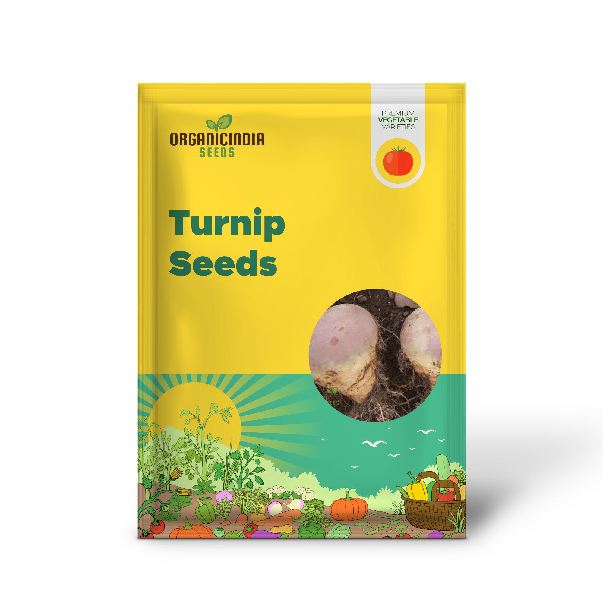 Swede Invitation (Turnip) Seeds For Planting, High-Yield, Nutritious Swede Seeds for Your Vegetable Garden