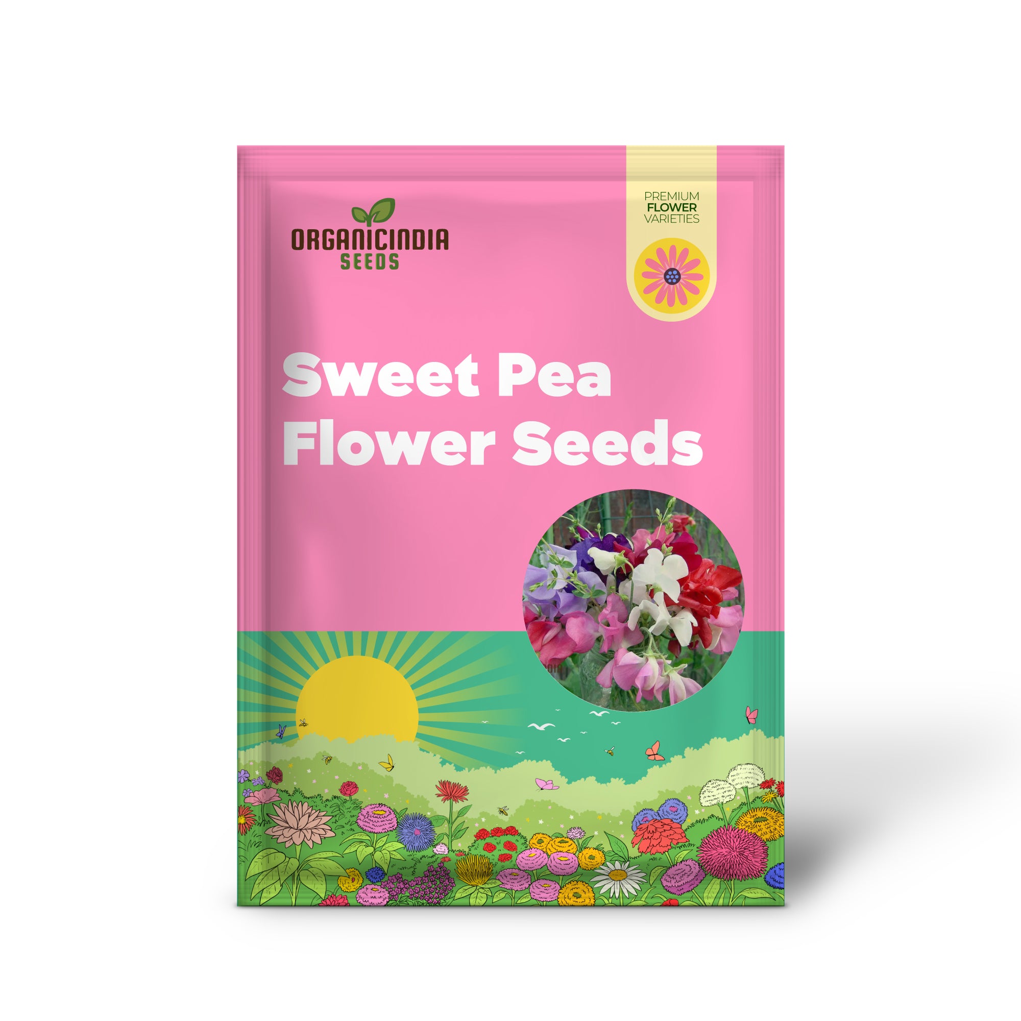 Sweet Pea Incense Mixed Flower Seeds For Planting, Fragrant and Colorful Sweet Pea Seeds for a Stunning Garden Display