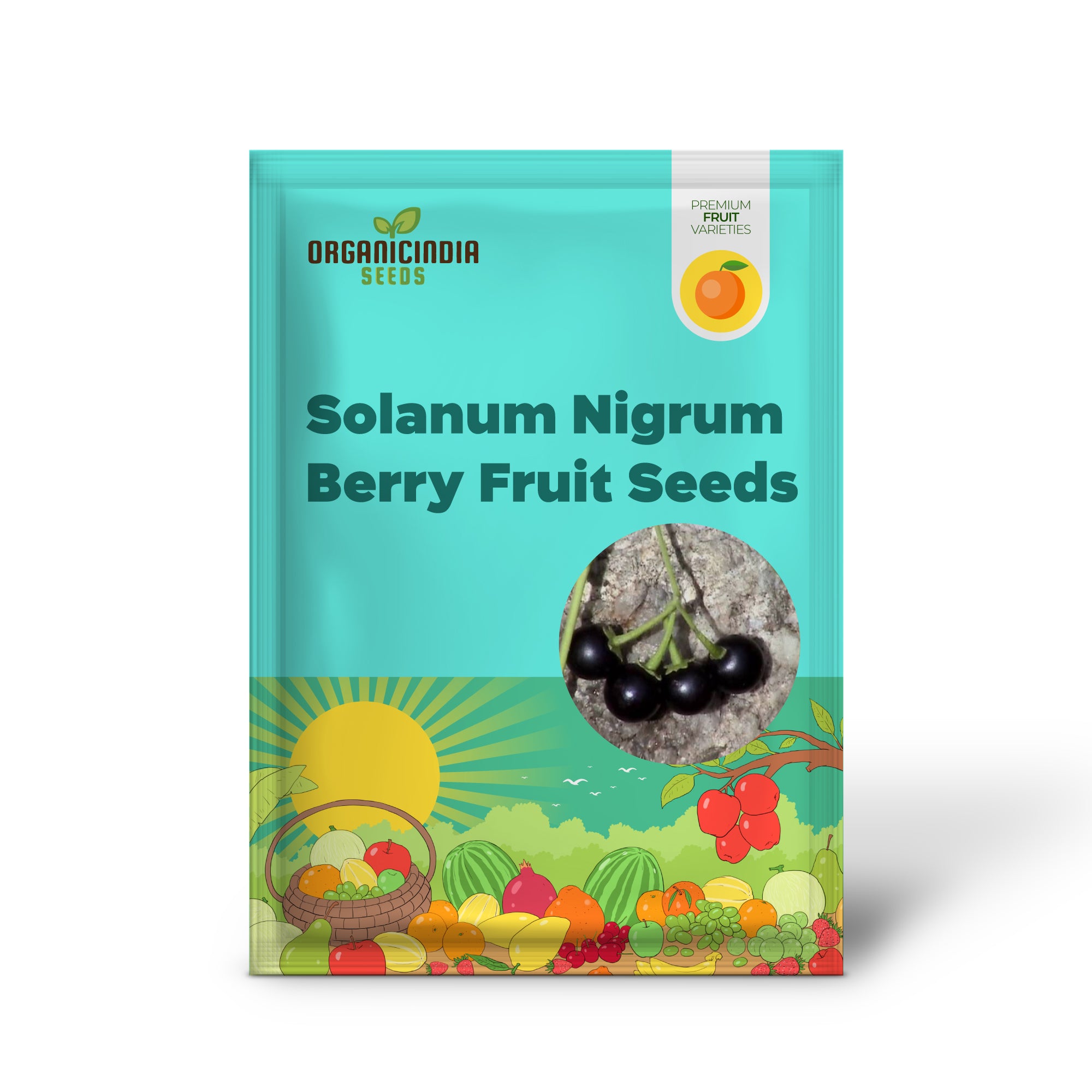 Solanum Nigrum Berry Fruit Seeds, Planting - 100 pcs