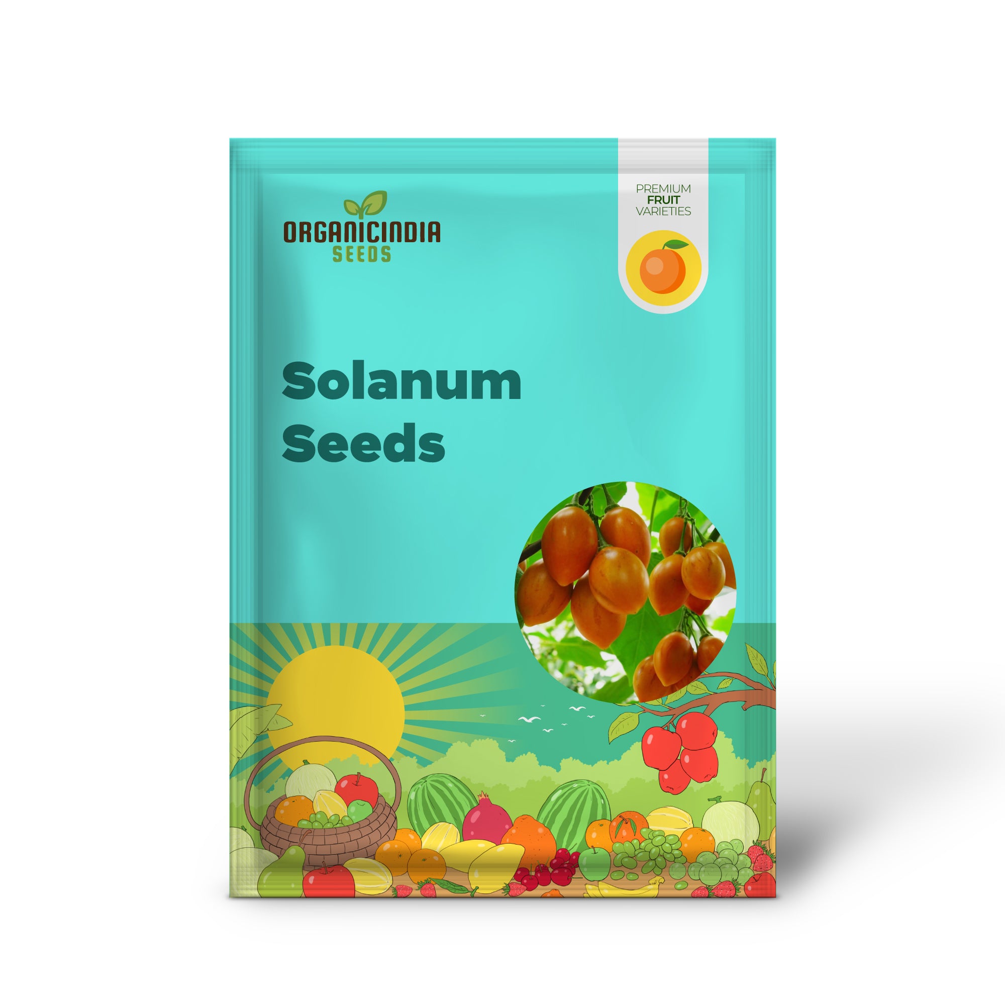 Solanum Seeds (Tree Tomato, ) - Perennial Herbaceous Shrub, Self-Pollinating, Outdoor Patio Fruit & Berries - 10 Pieces