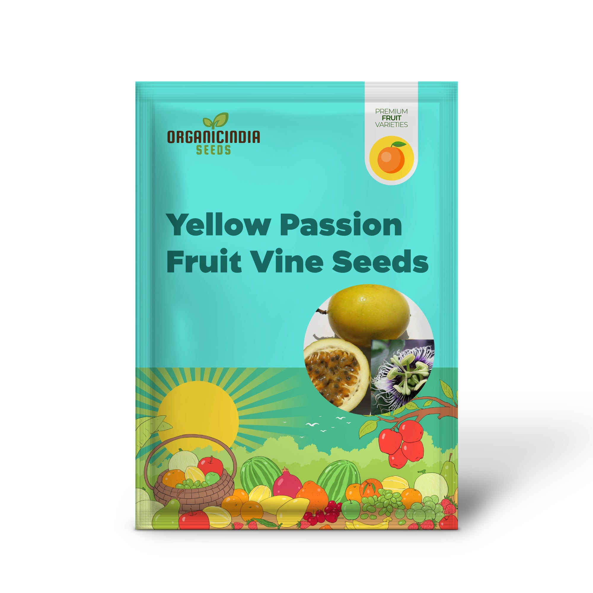 Yellow Passion Fruit Vine Seeds