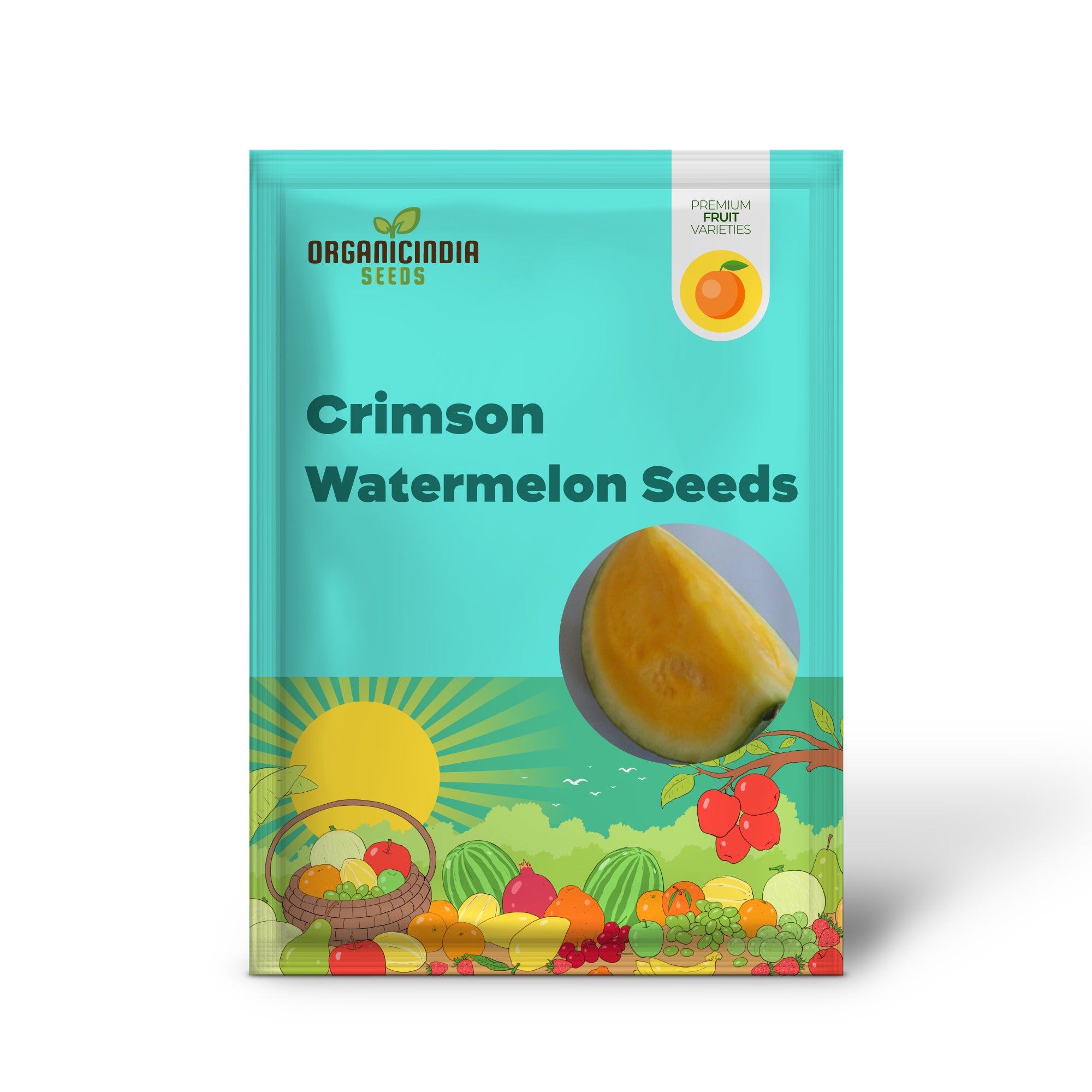 Yellow Flesh Yellow Crimson Watermelon Seeds