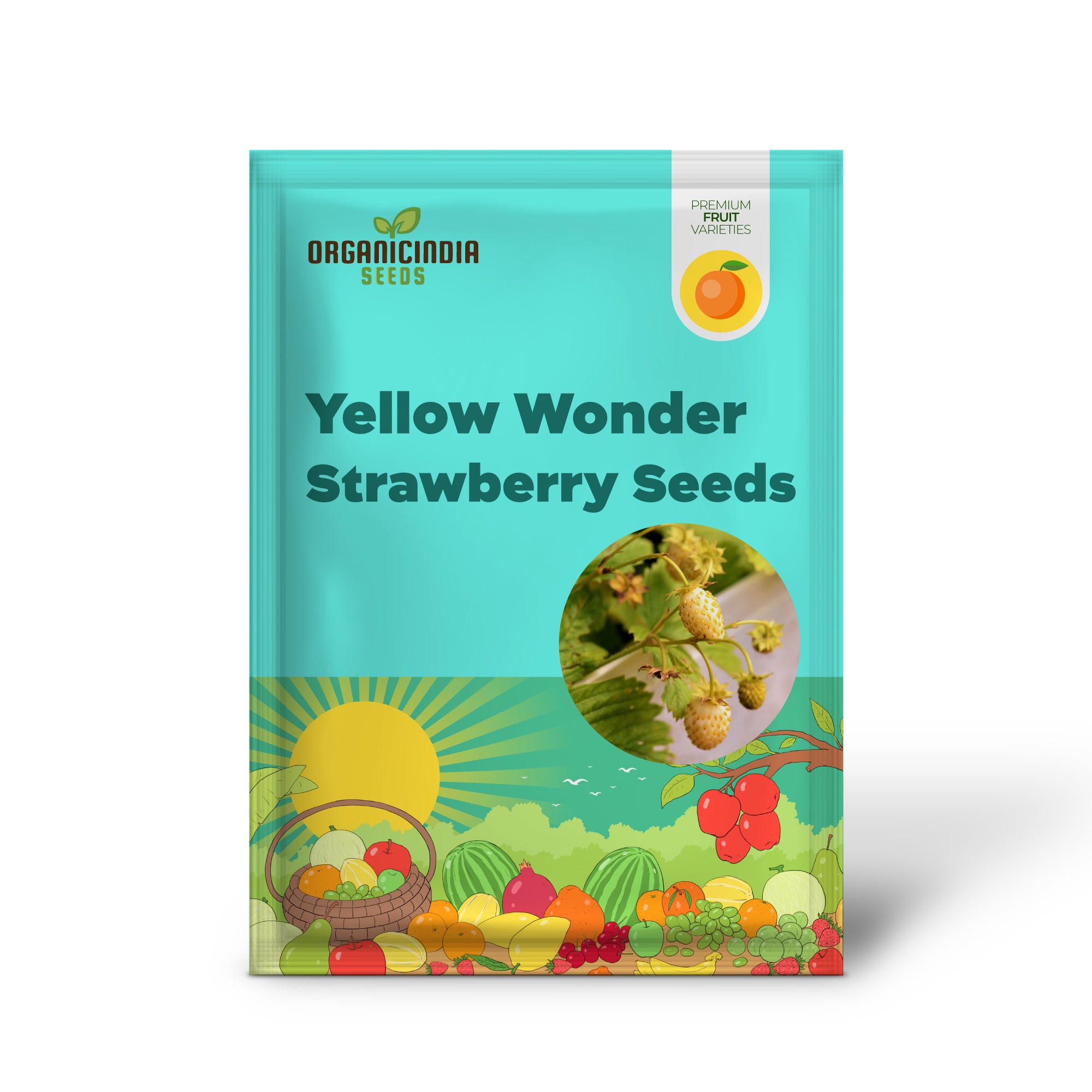 Yellow Wonder Strawberry Seeds