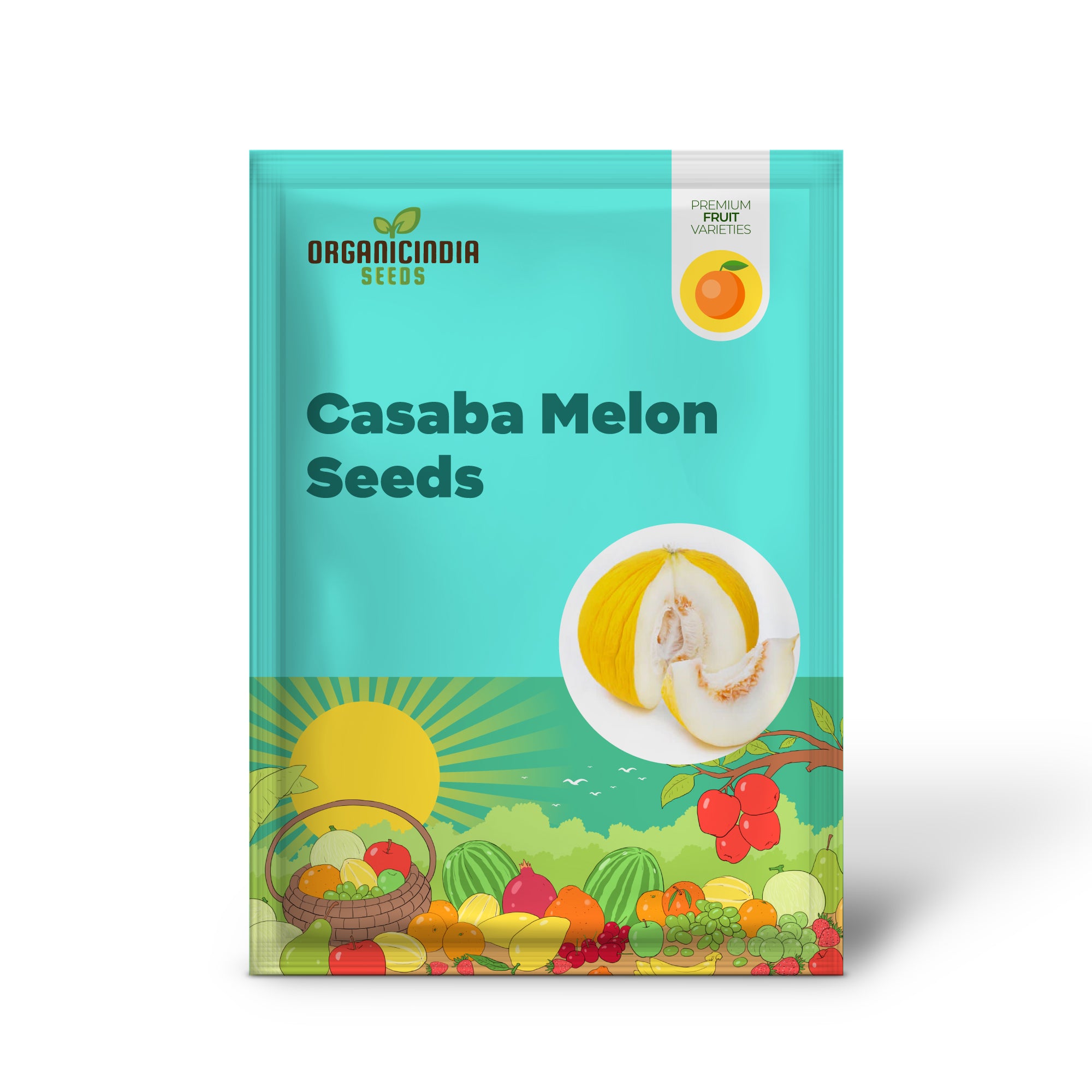 Golden Beauty Casaba Melon Seeds