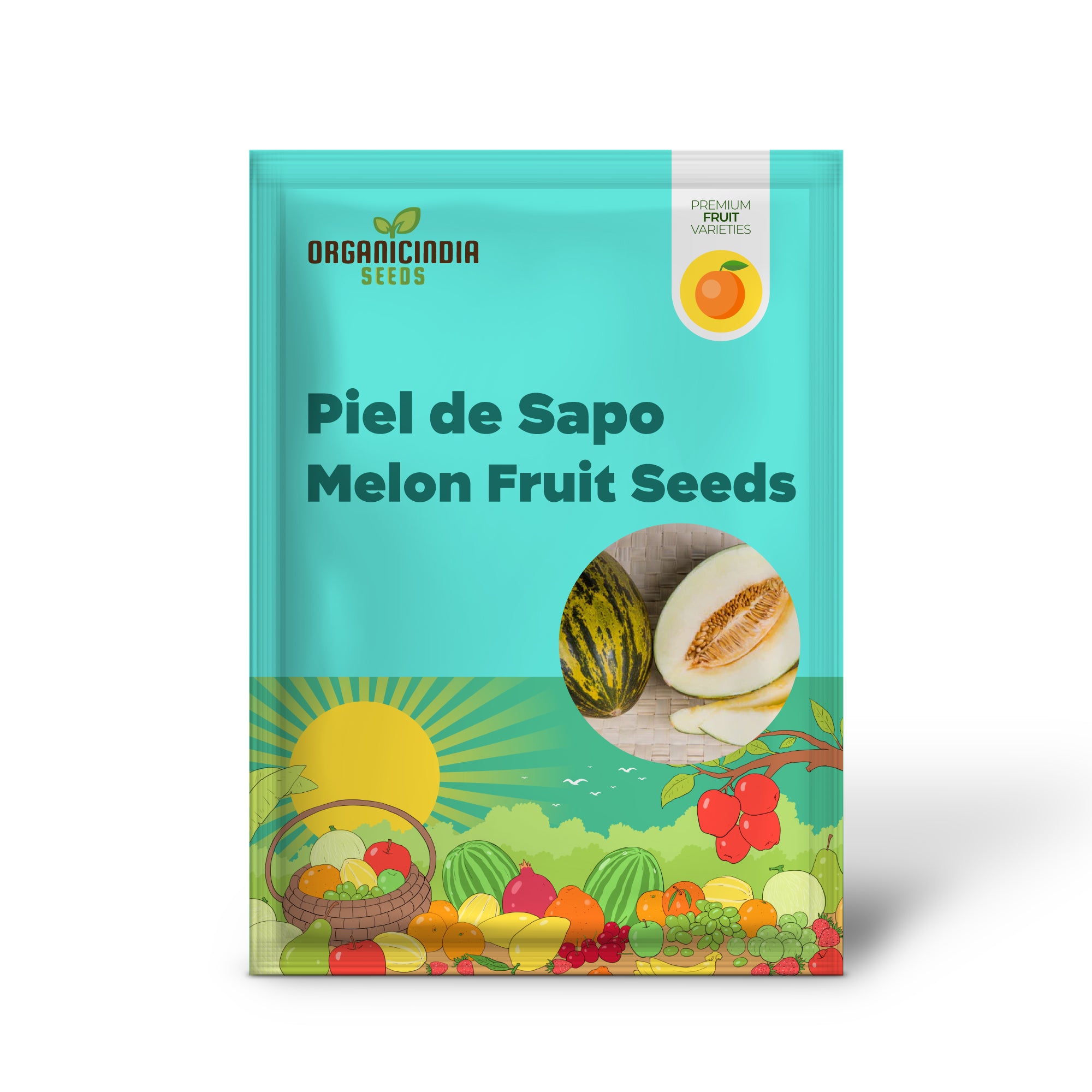 Piel de Sapo Melon (Santa Claus / Christmas Melon) – Green Yellow Fruit Seeds