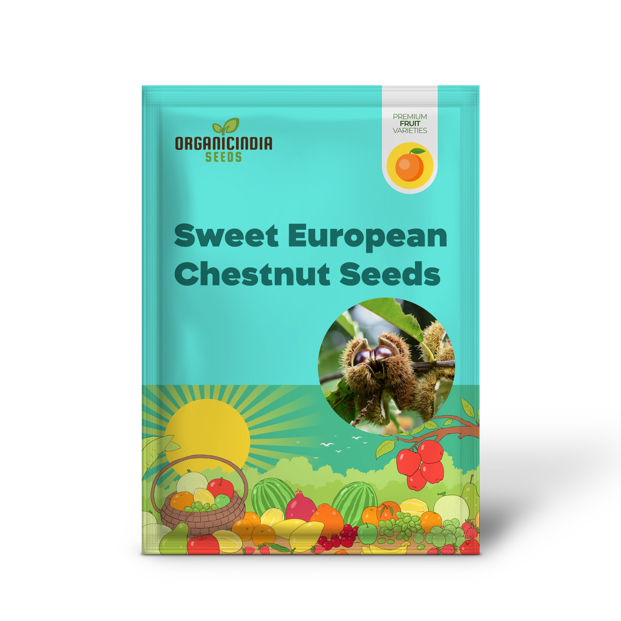 Sweet European Chestnut Tree (Castanea sativa) – Seeds