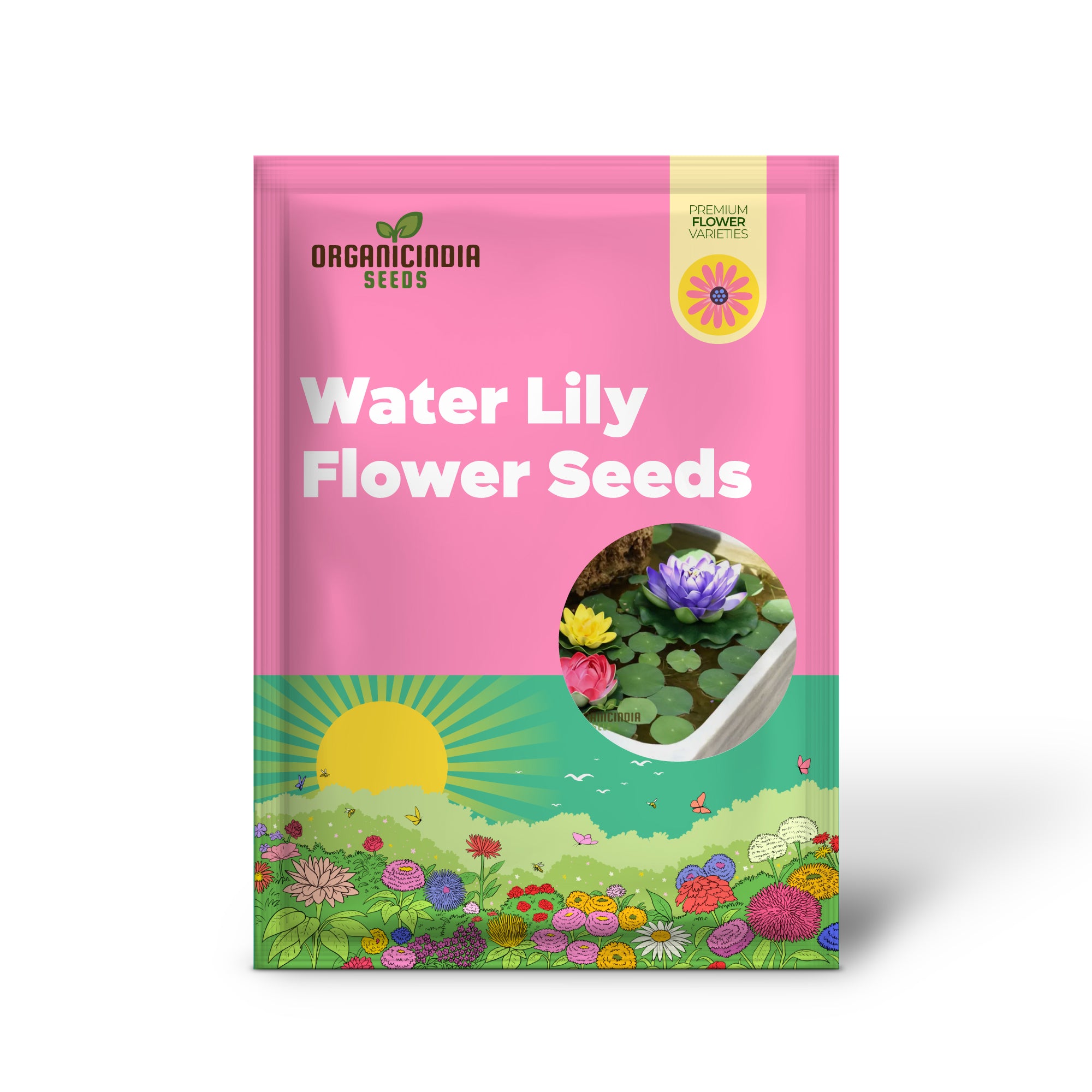 Water Lily Flower Seeds, Exotic Blooms, Easy to Grow, Perfect for Ponds and Water Gardens