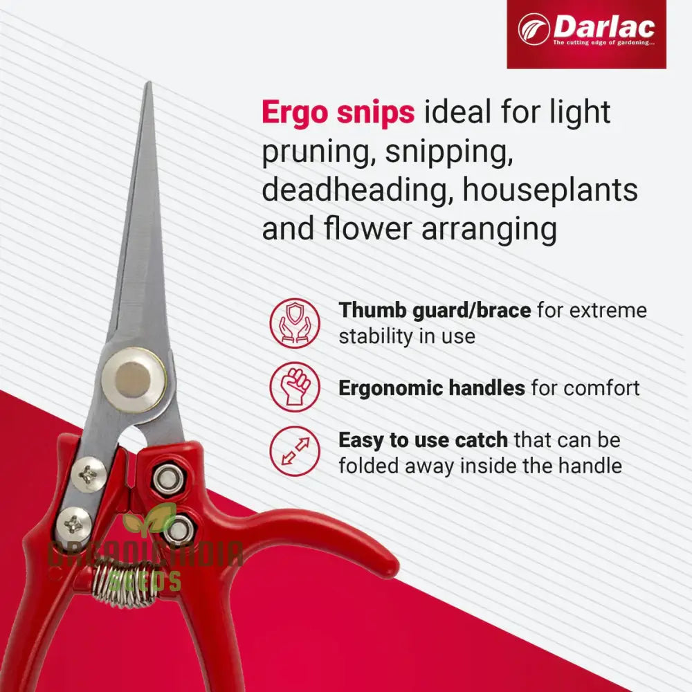 Ergo Snips By Organicindiaseeds Gardening Pruners