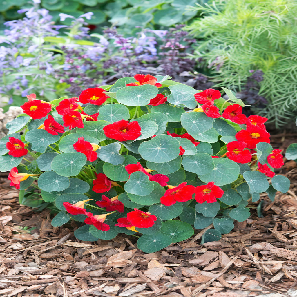 Nasturtium Princess Seeds for Enchanting Blooms – Elevate Your Gardening Experience with Regal Beauty Straight from Seed to Flower!