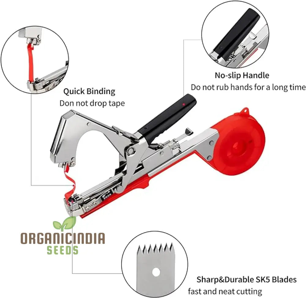 ’Garden Tapetool Tapener: Plant Tying Machine For Vines Grapes Tomatoes Peppers And Indoor Plants