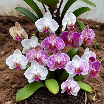 Mixed Phalaenopsis Orchid Flower  Seeds - Diverse Assortment for Stunning Orchid Displays
