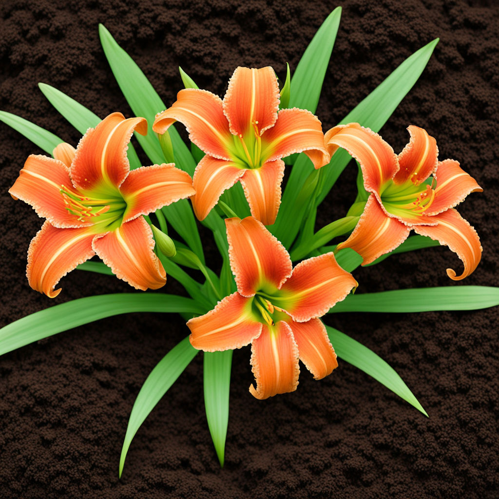 Orange Hemerocallis Flower Seeds, Beautiful Flower Seeds, Daylily Seeds for Gardening